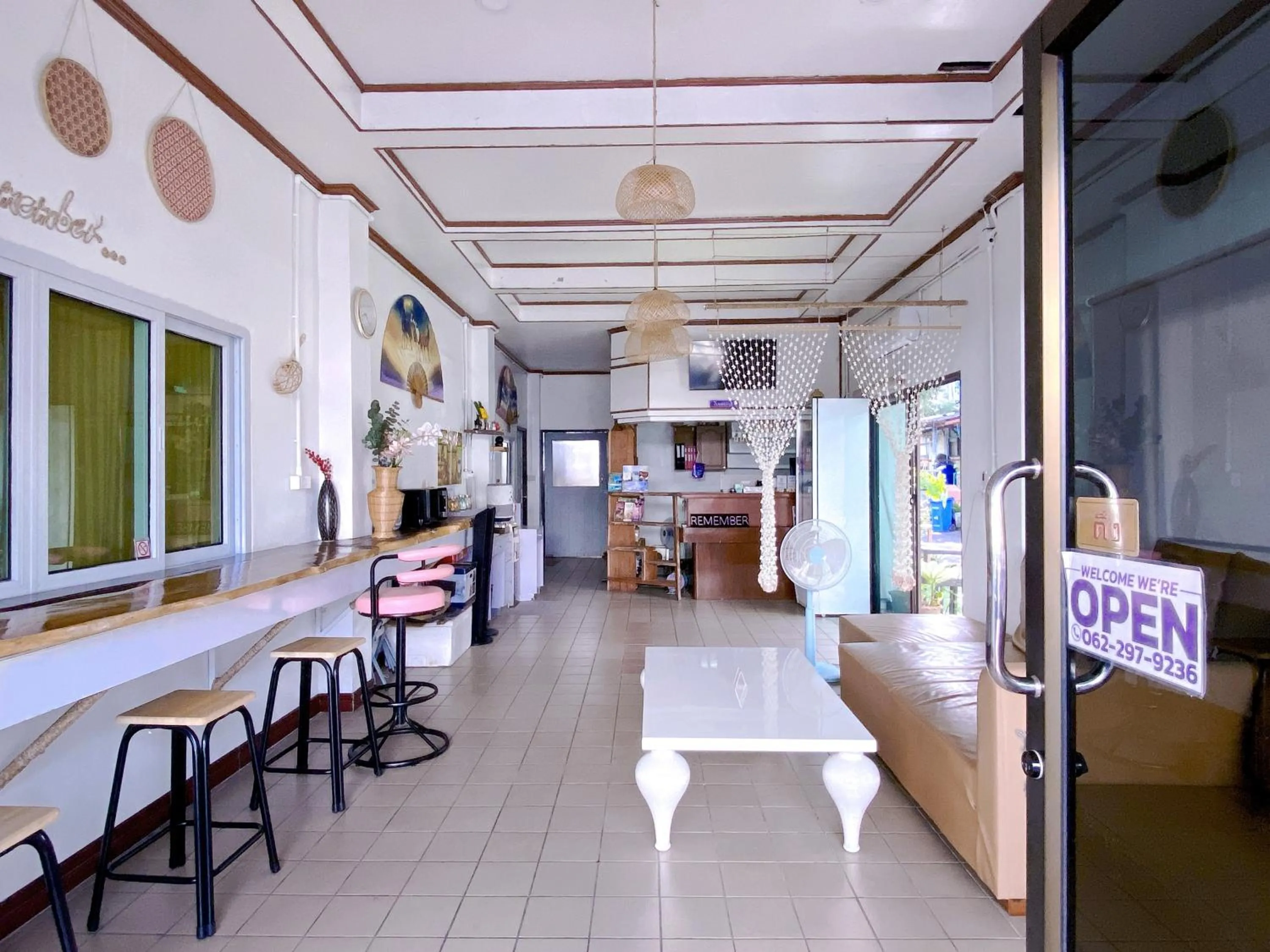 Lobby or reception in Remember at Phuket Town Hostel