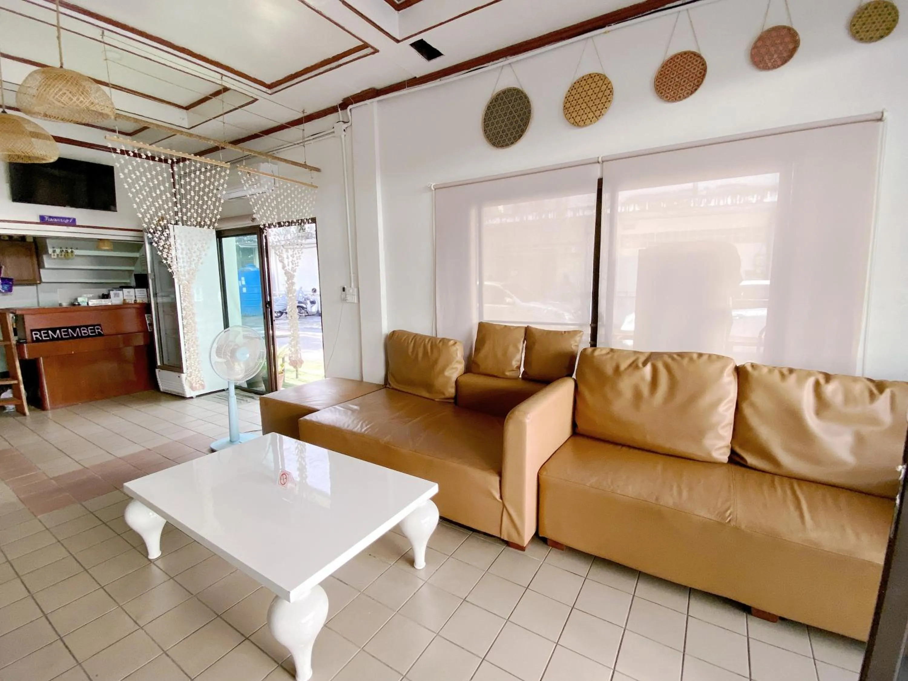 Lobby or reception in Remember at Phuket Town Hostel