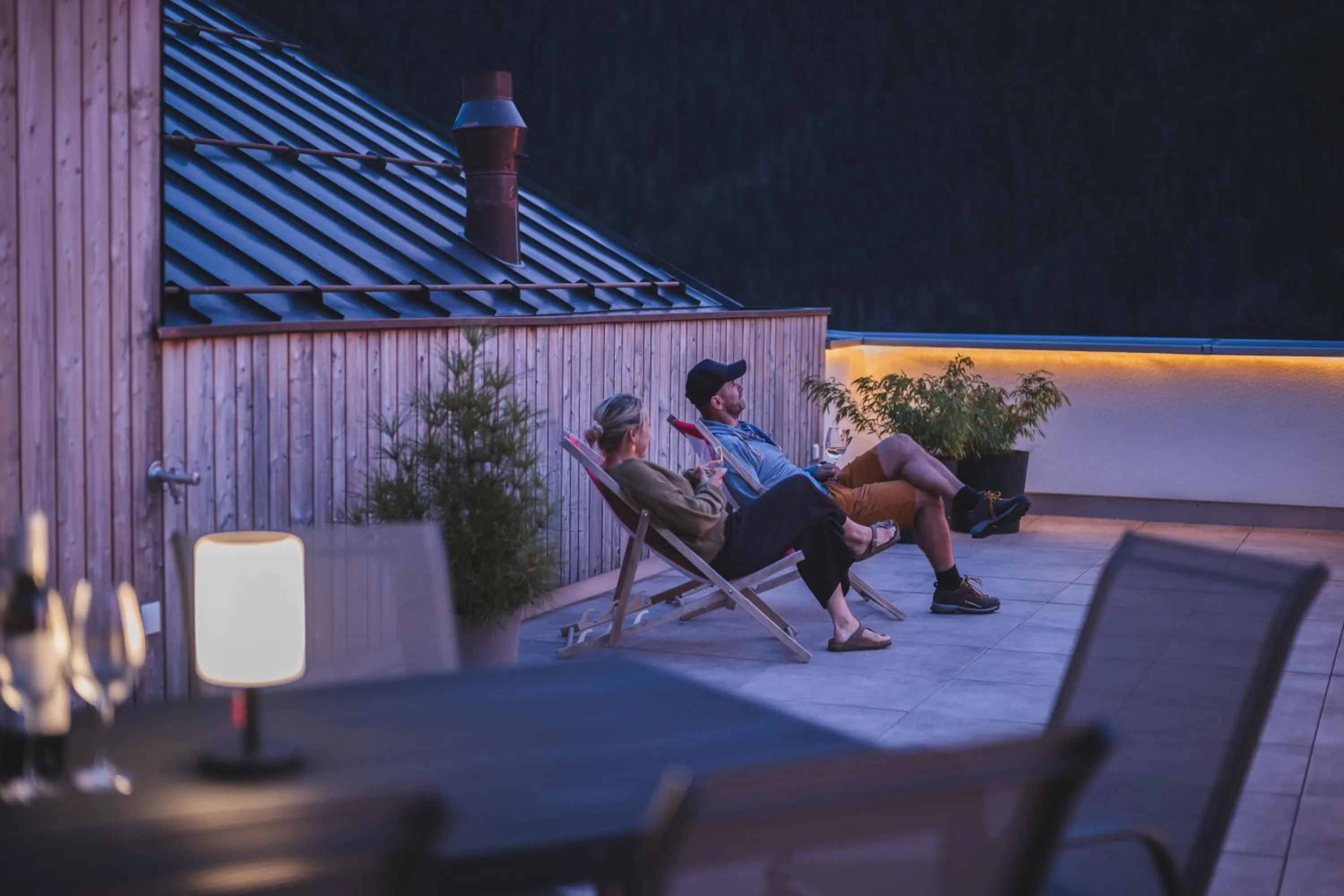 Balcony/Terrace in Tante Anna Retreats