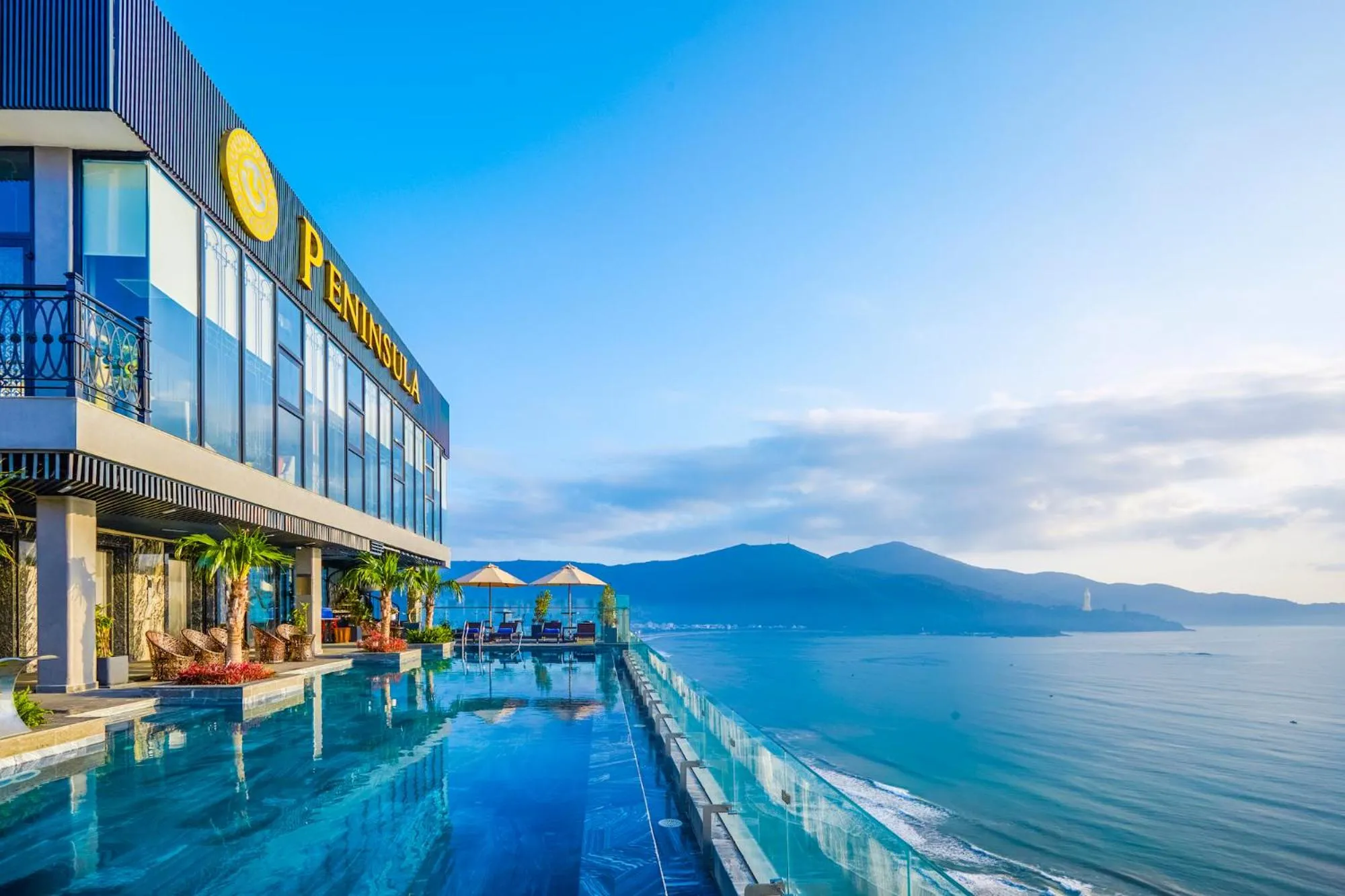Swimming pool in Peninsula Hotel Danang