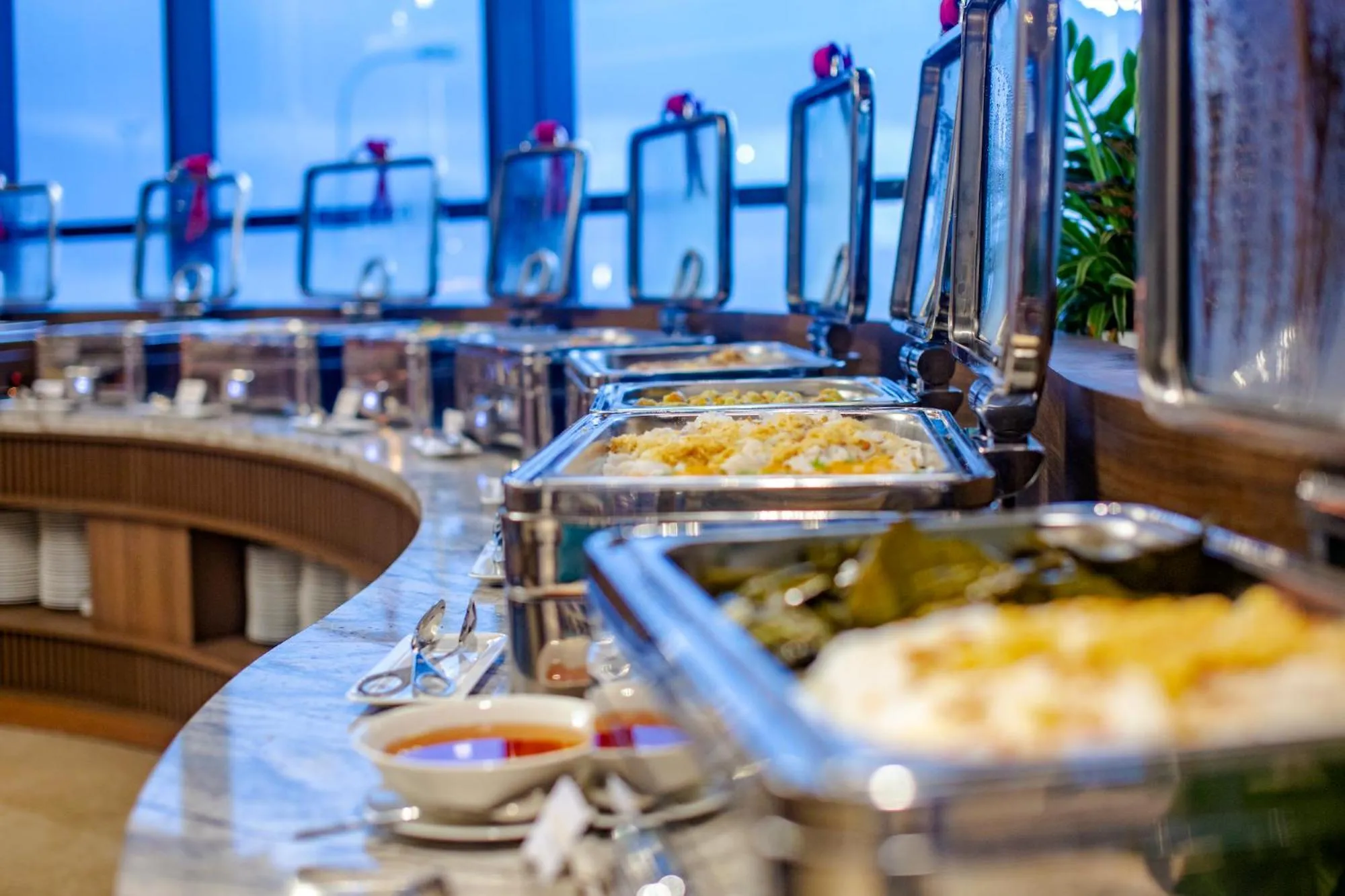 Buffet breakfast in Peninsula Hotel Danang