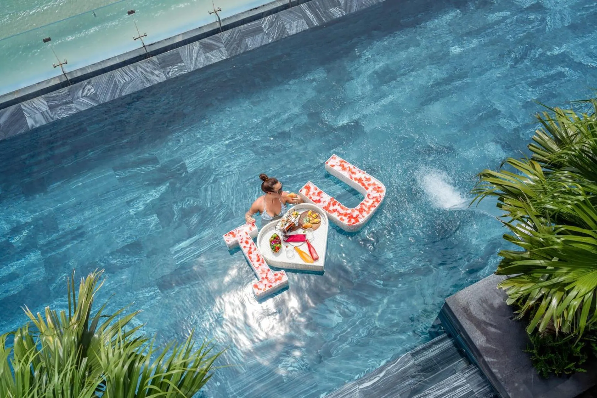 Swimming pool in Peninsula Hotel Danang