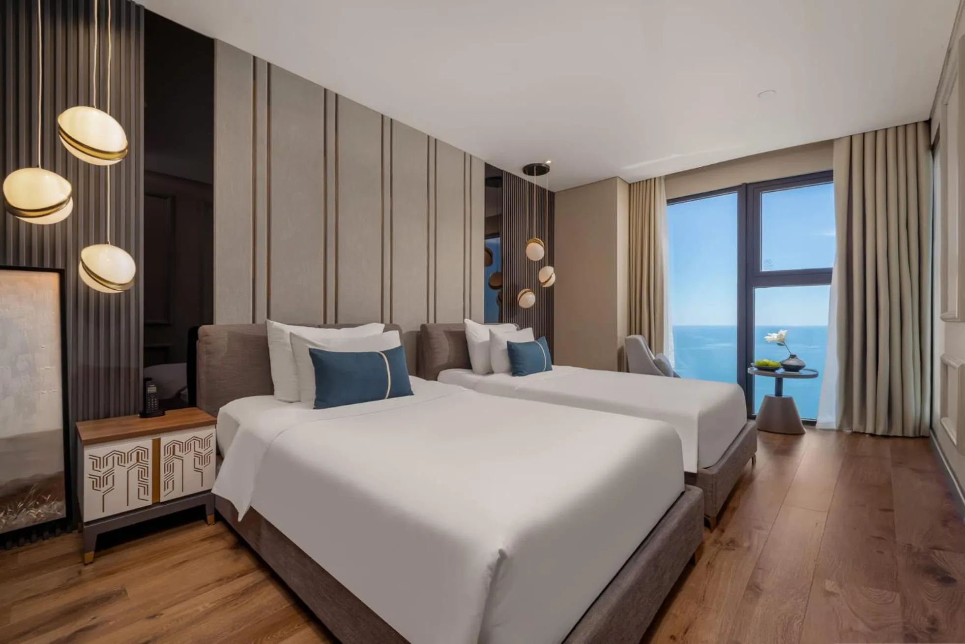 Photo of the whole room, Bed in Peninsula Hotel Danang