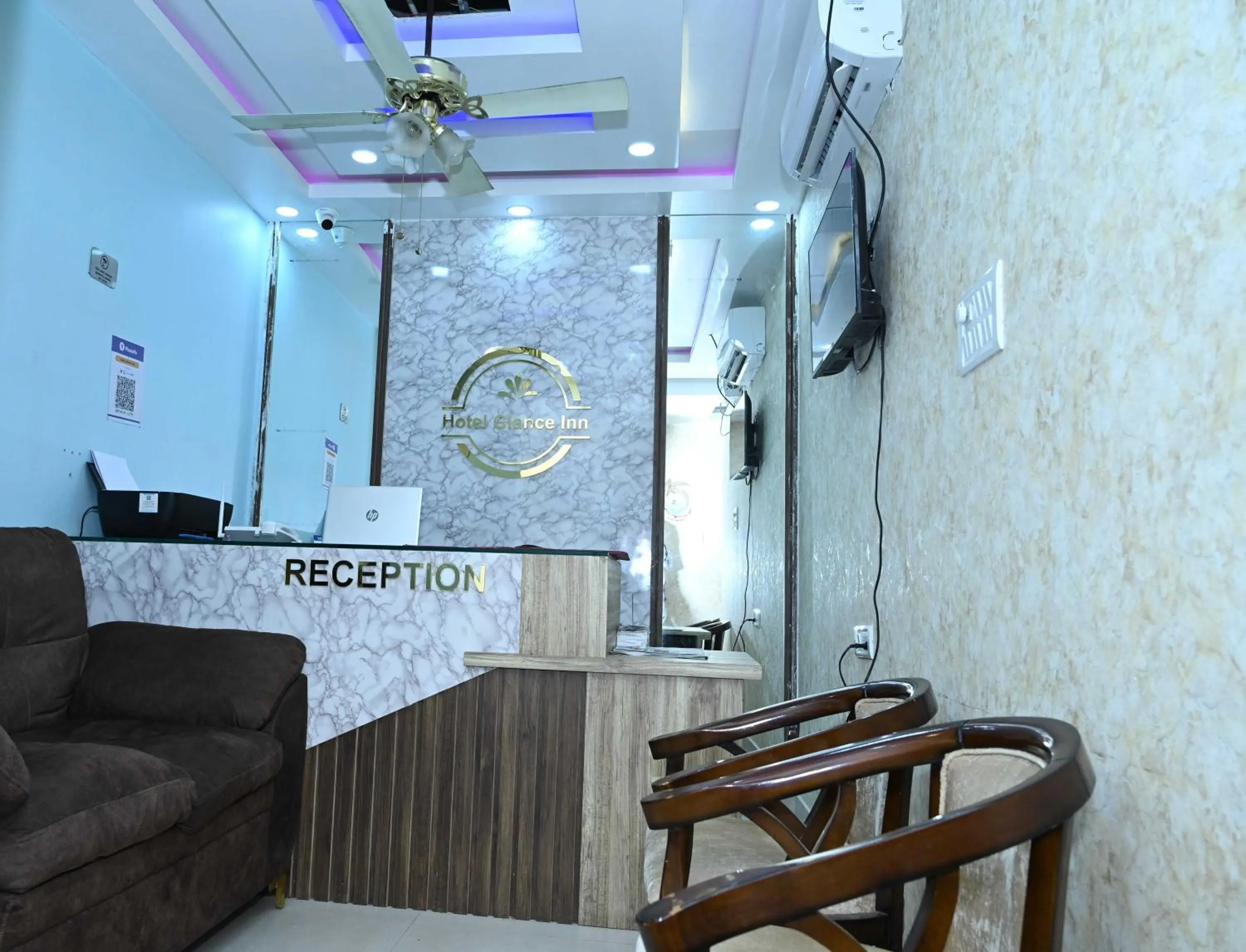 Lobby or reception in Super Hotel O Glance Inn