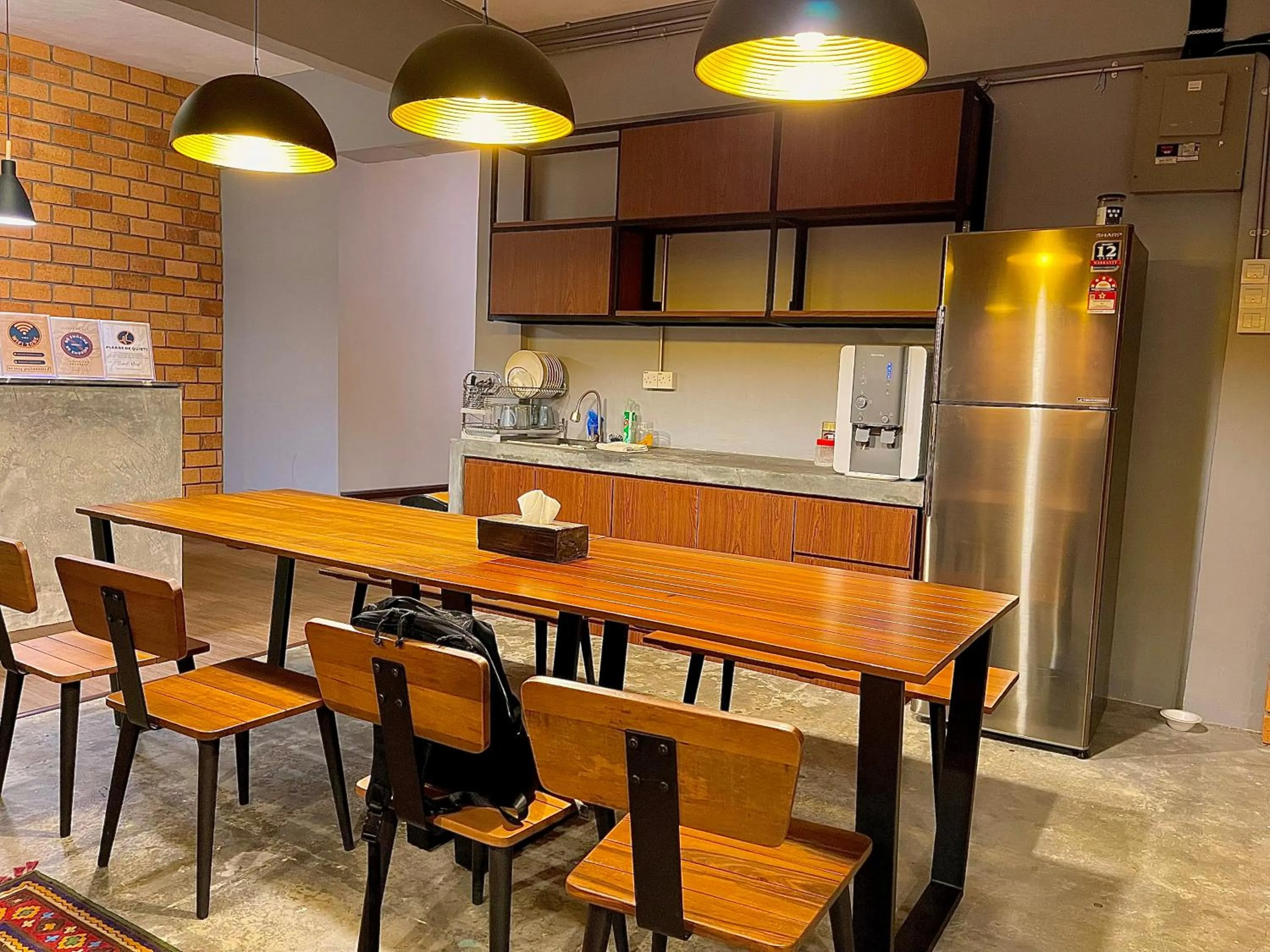 Kitchen or kitchenette in Arch Dormitorio Cenang