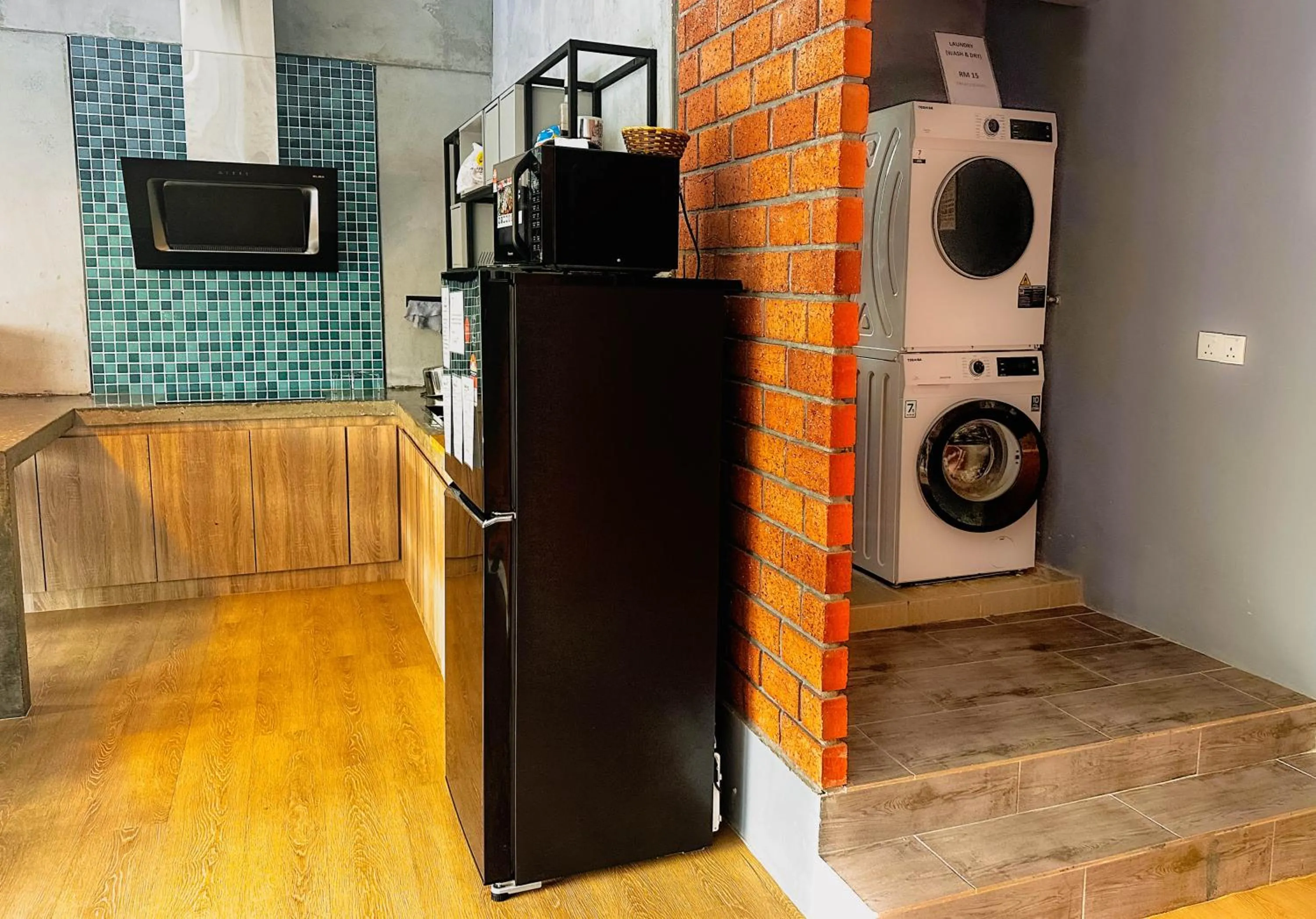 Kitchen or kitchenette in Arch Dormitorio Cenang