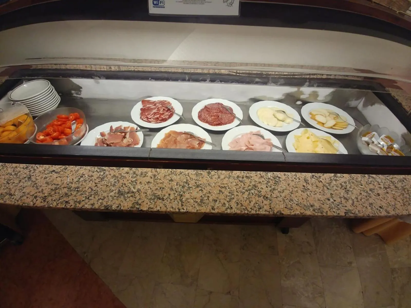 Food close-up in Hotel Vello d'Oro