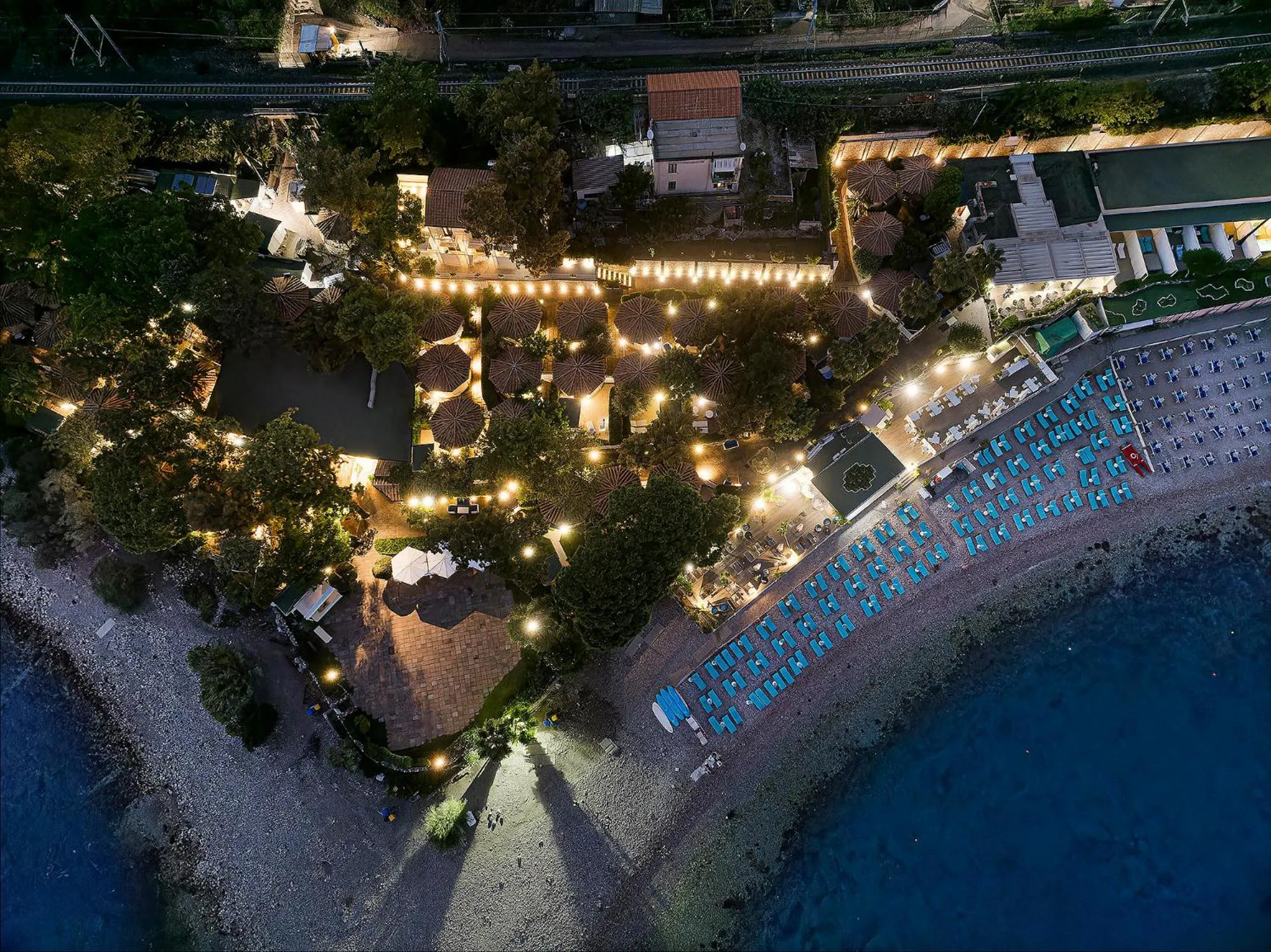 Bird's eye view in La Plage Resort
