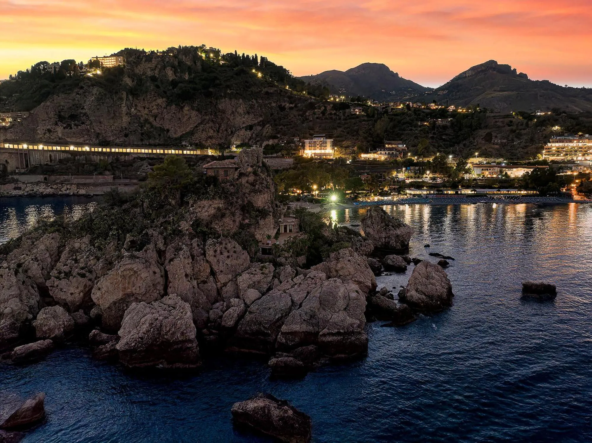 Bird's eye view in La Plage Resort