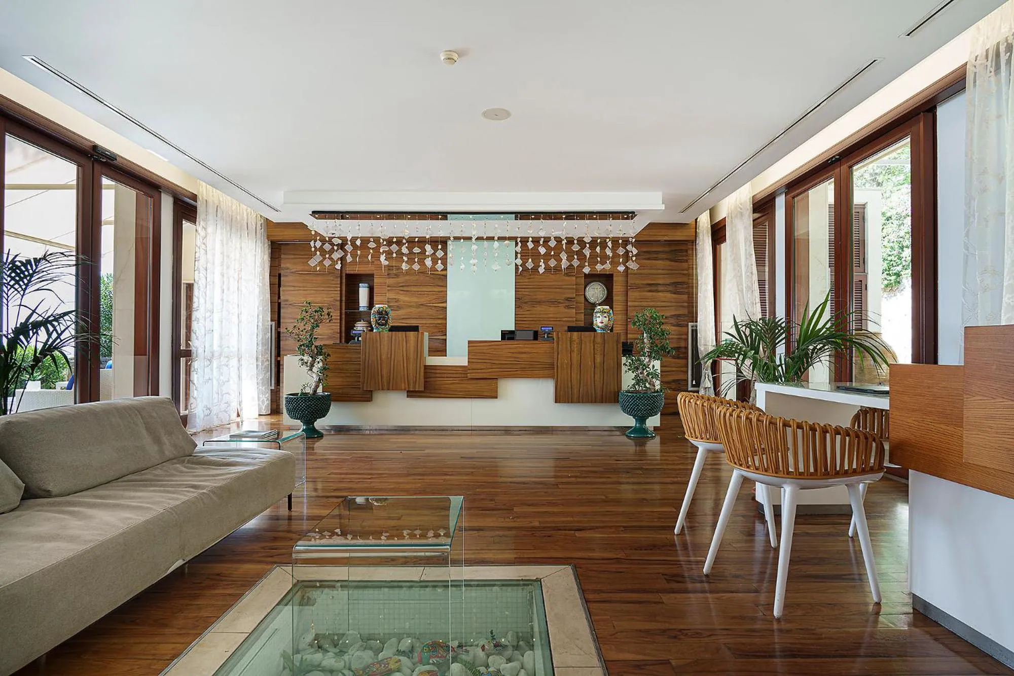 Lobby or reception in La Plage Resort