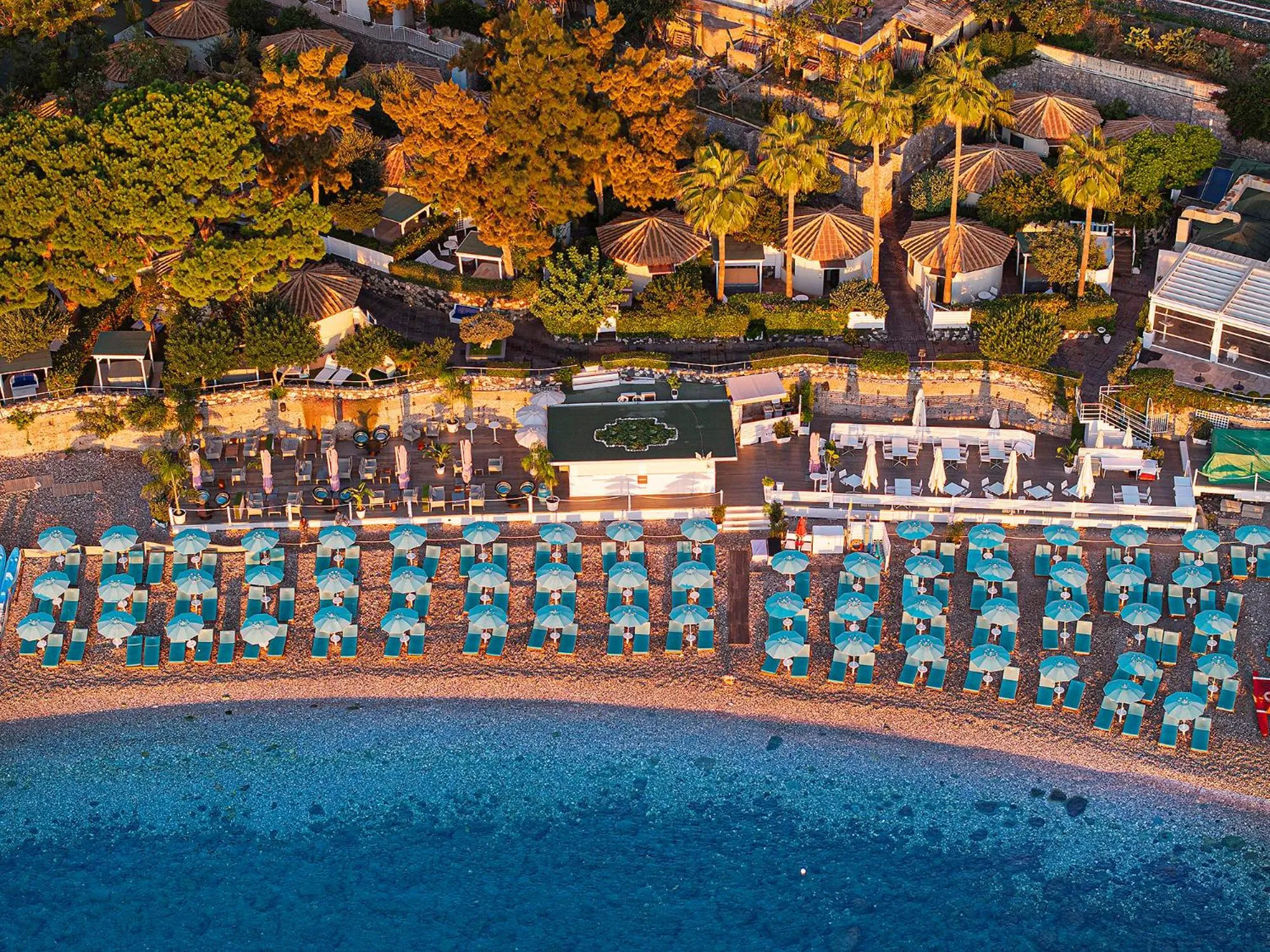 Bird's eye view in La Plage Resort