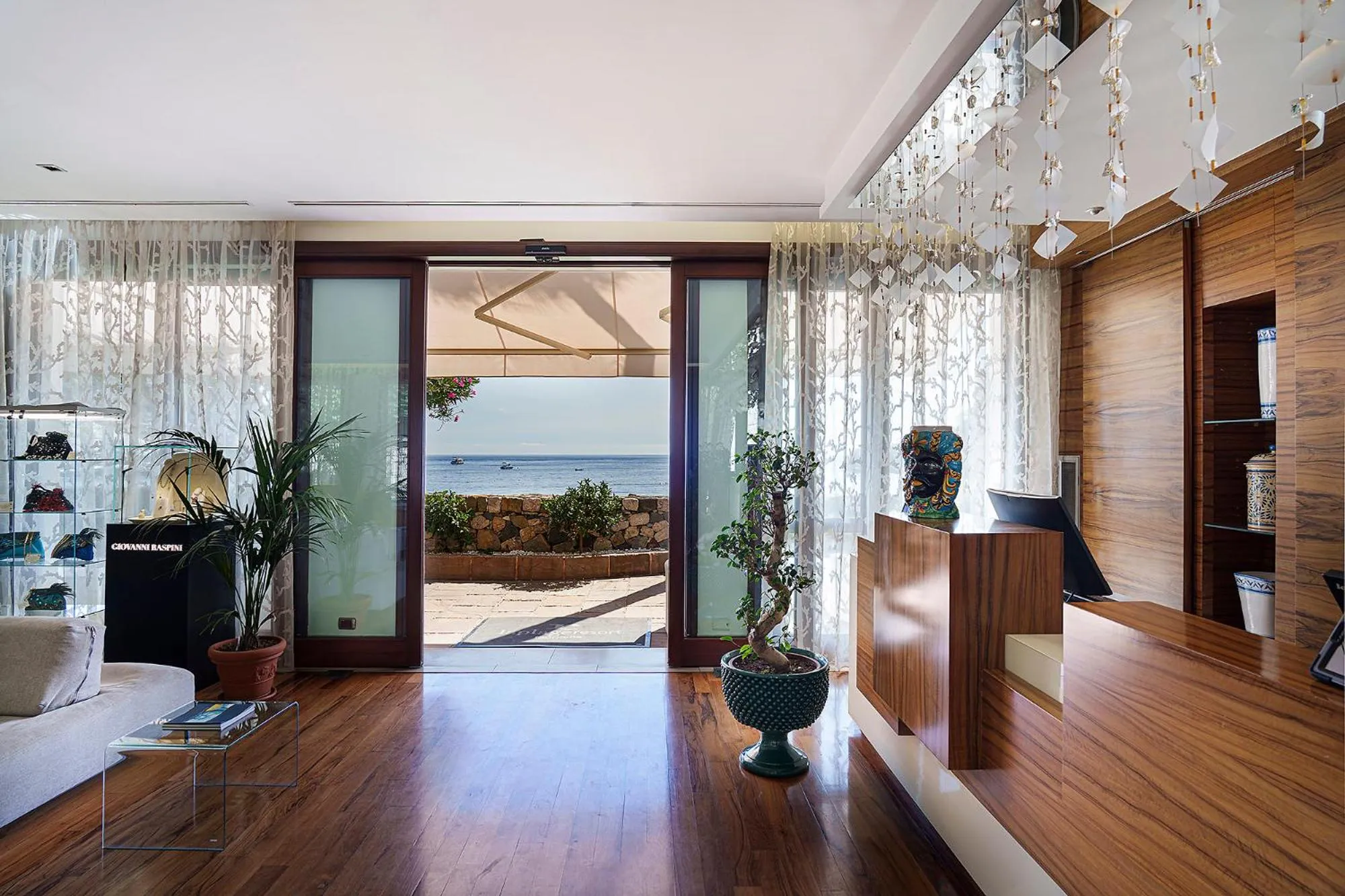 Lobby or reception in La Plage Resort