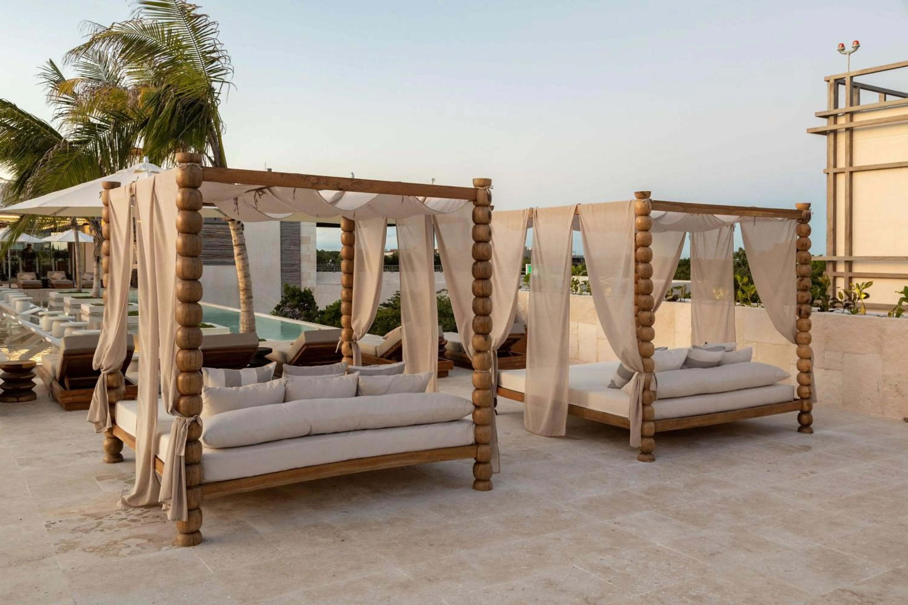 Pool view in Motto By Hilton Tulum