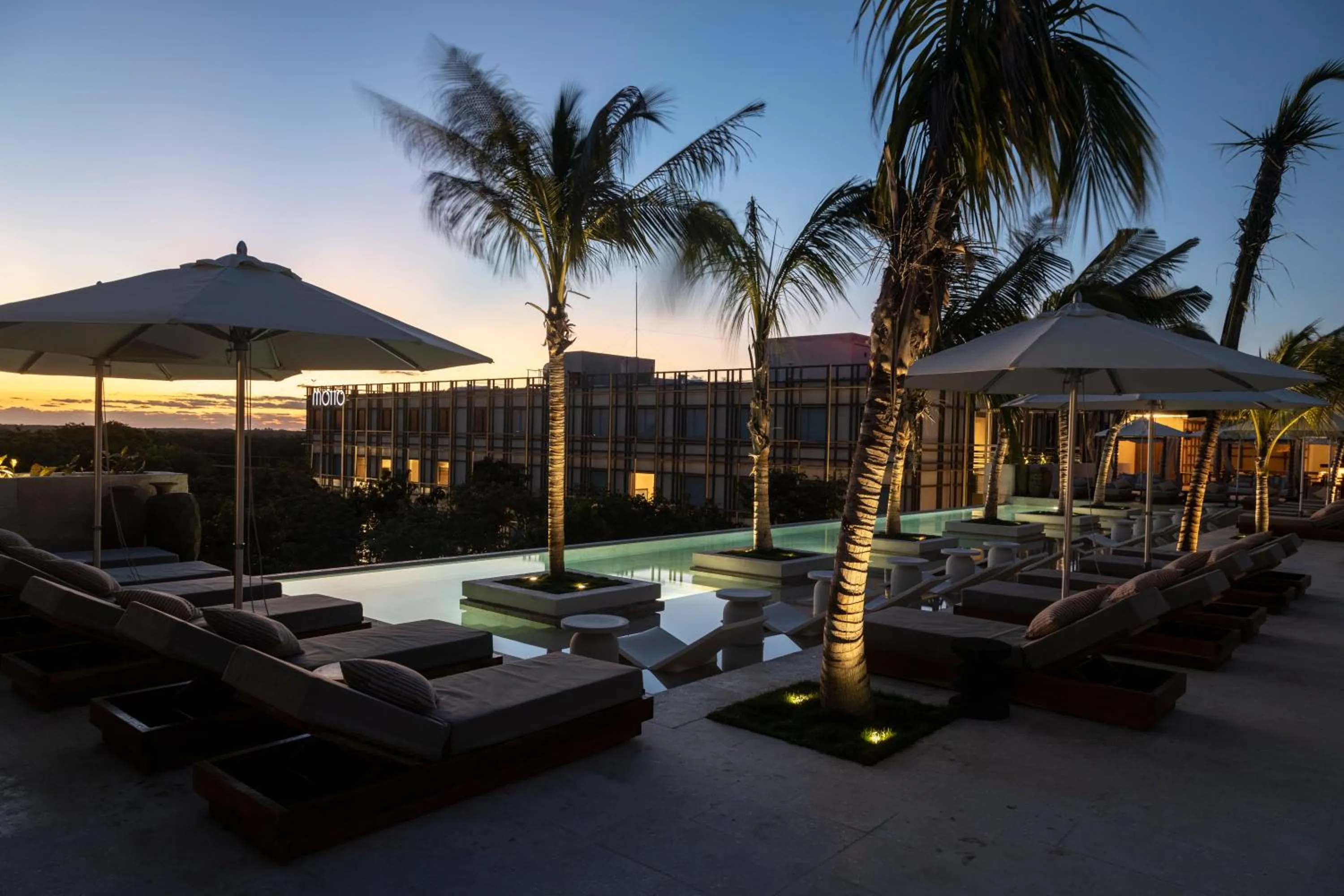 Pool view in Motto By Hilton Tulum