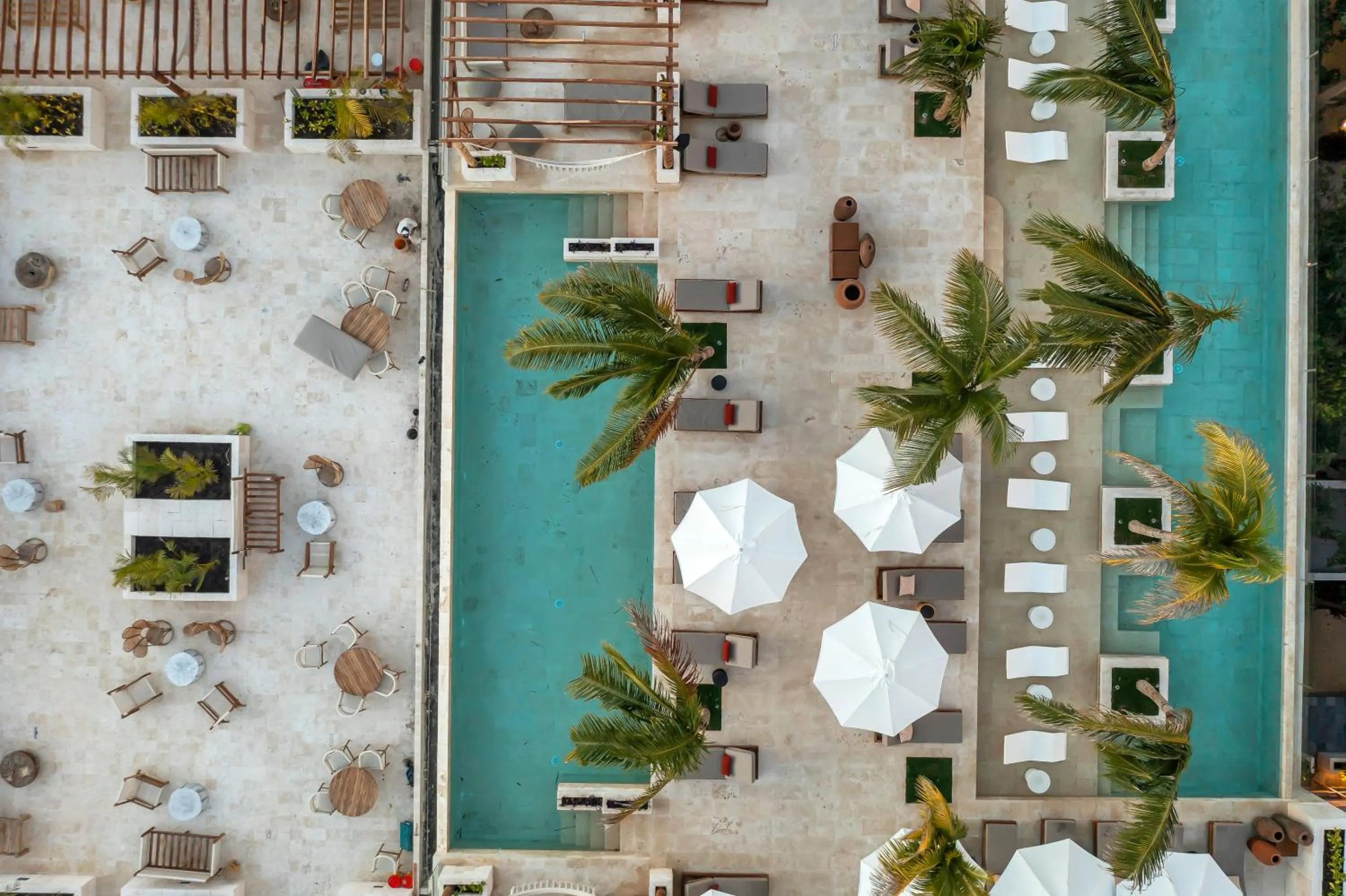 Pool view in Motto By Hilton Tulum