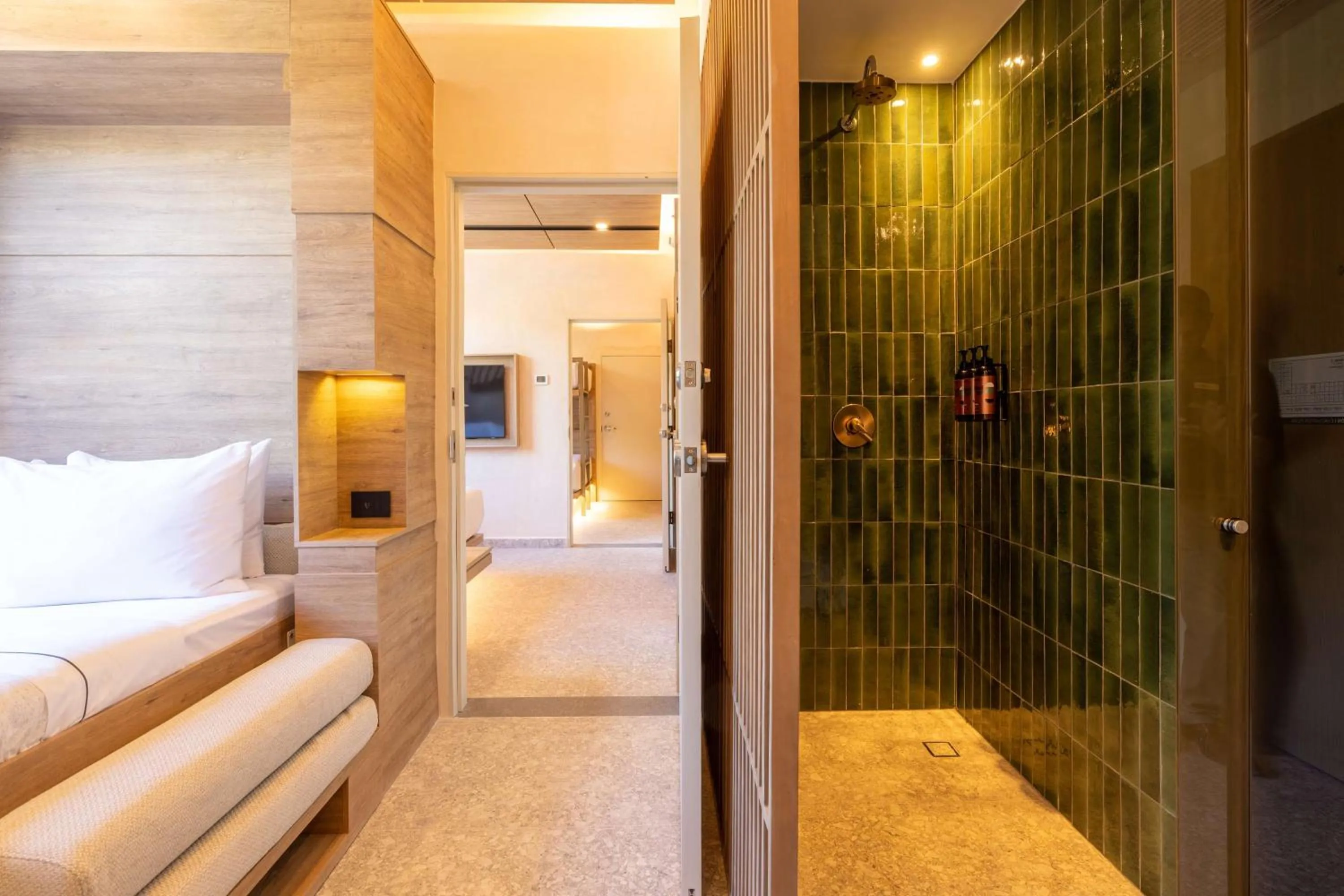 Bathroom, Bed in Motto By Hilton Tulum