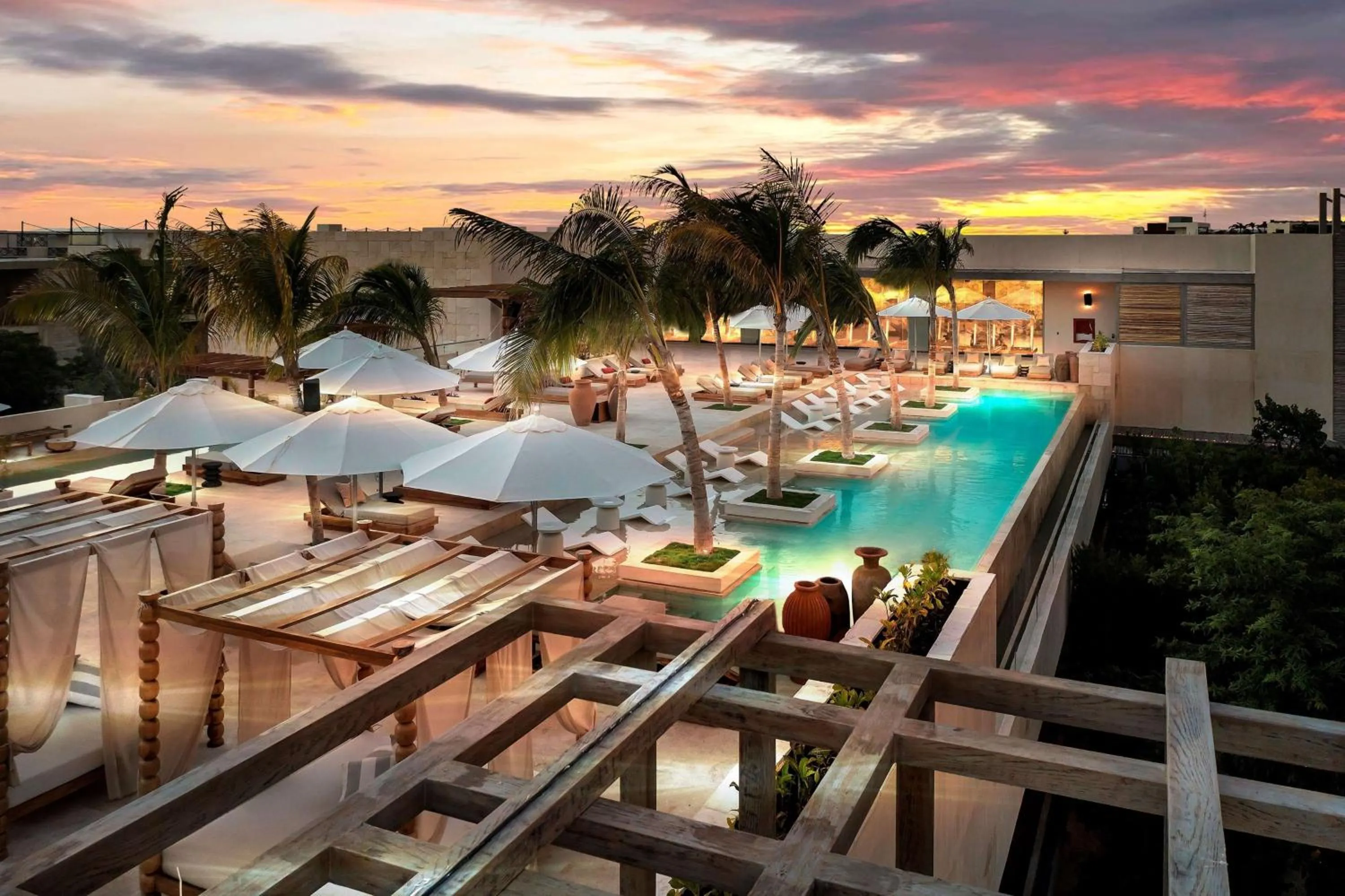 Pool view in Motto By Hilton Tulum