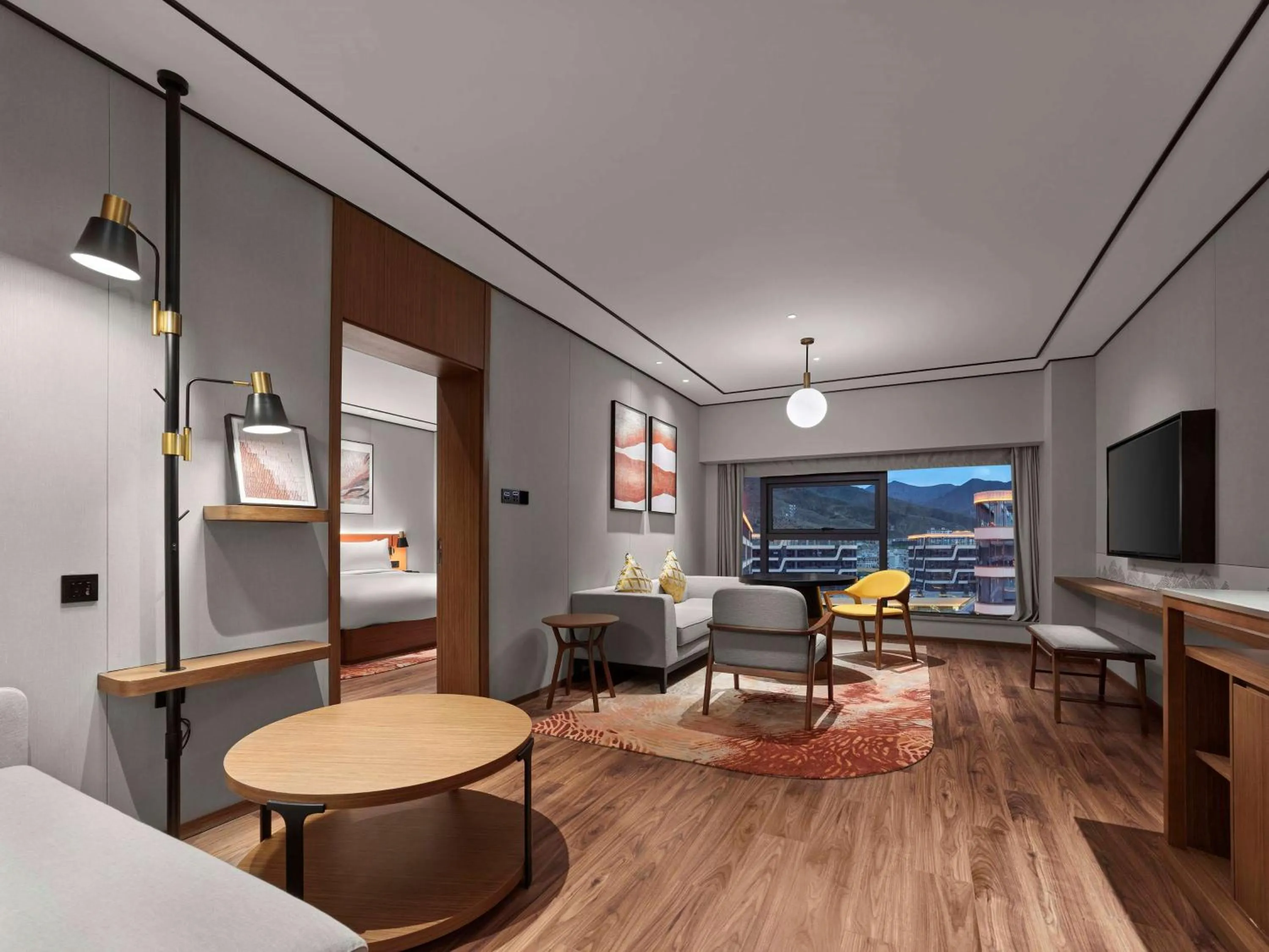 Living room in Hilton Garden Inn Lhasa