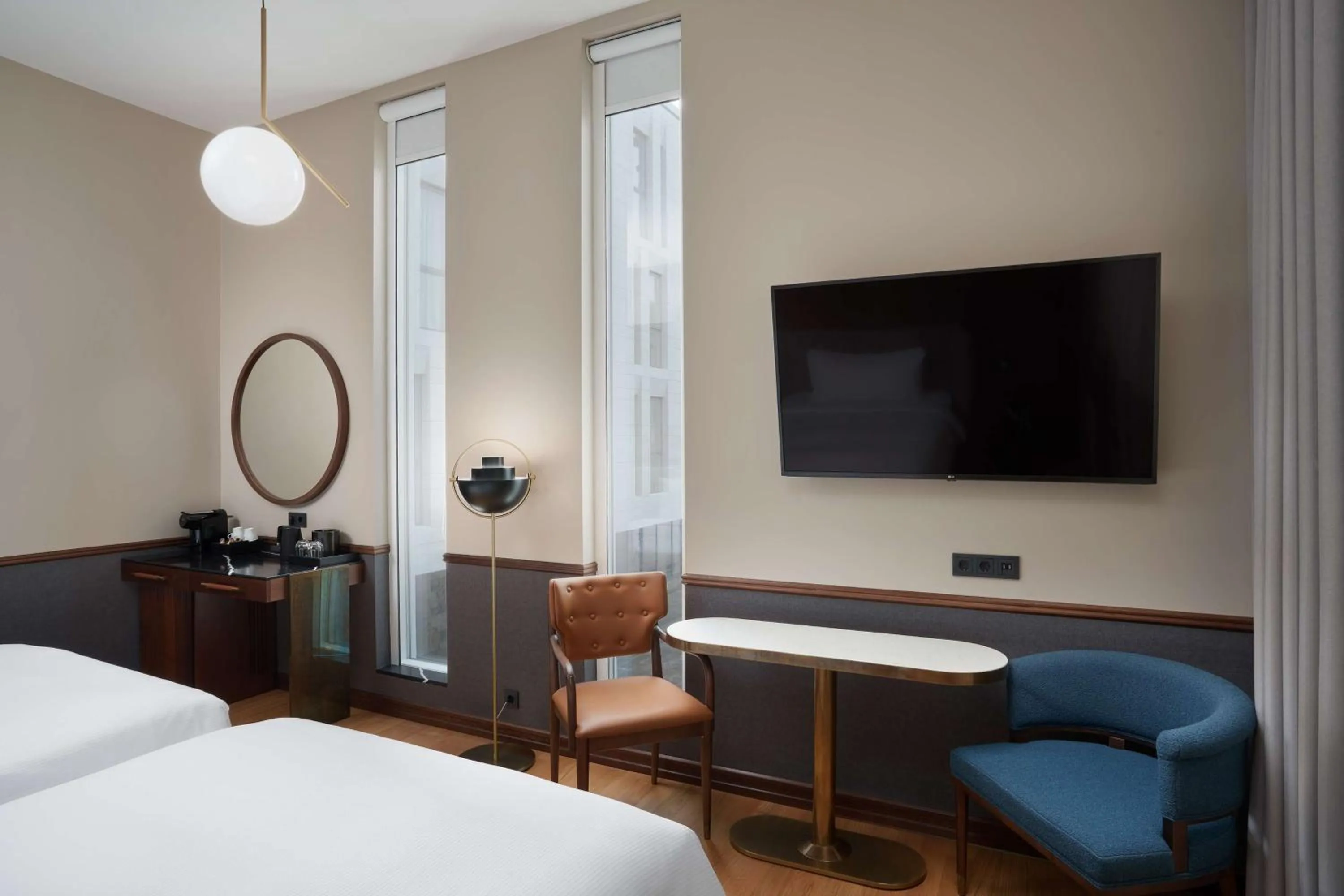 Bedroom, Bed in Iceland Parliament Hotel, Curio Collection By Hilton