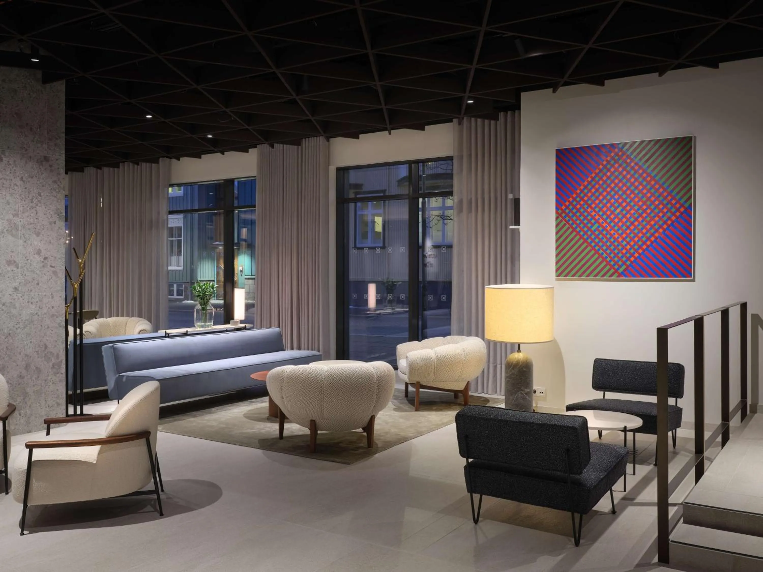 Lobby or reception in Iceland Parliament Hotel, Curio Collection By Hilton