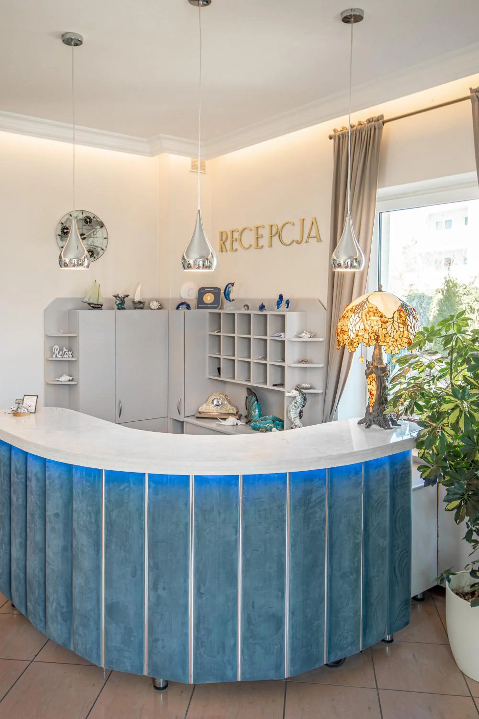 Lobby or reception in Moris Boutique Beach Hotel