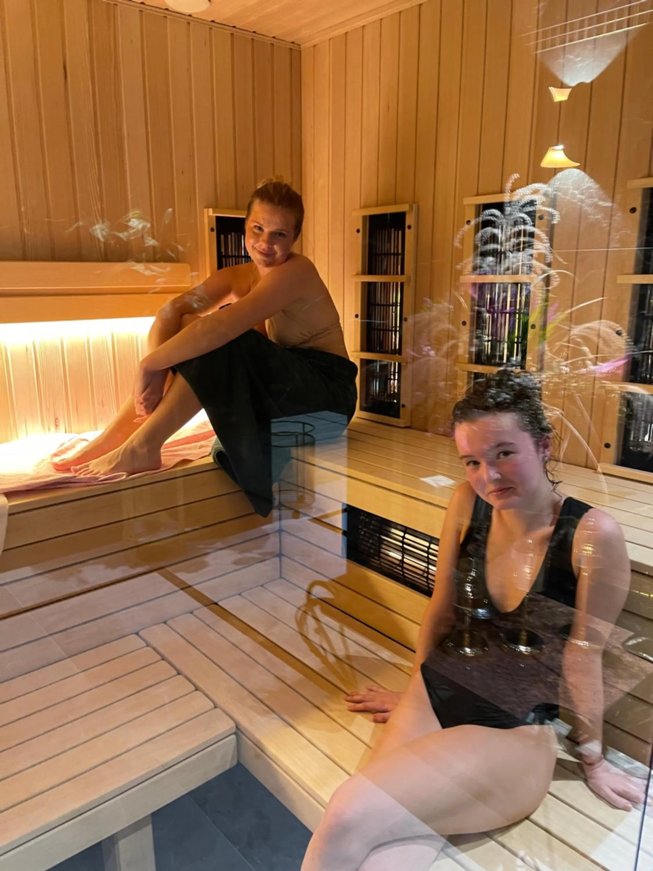 Sauna in Moris Boutique Beach Hotel