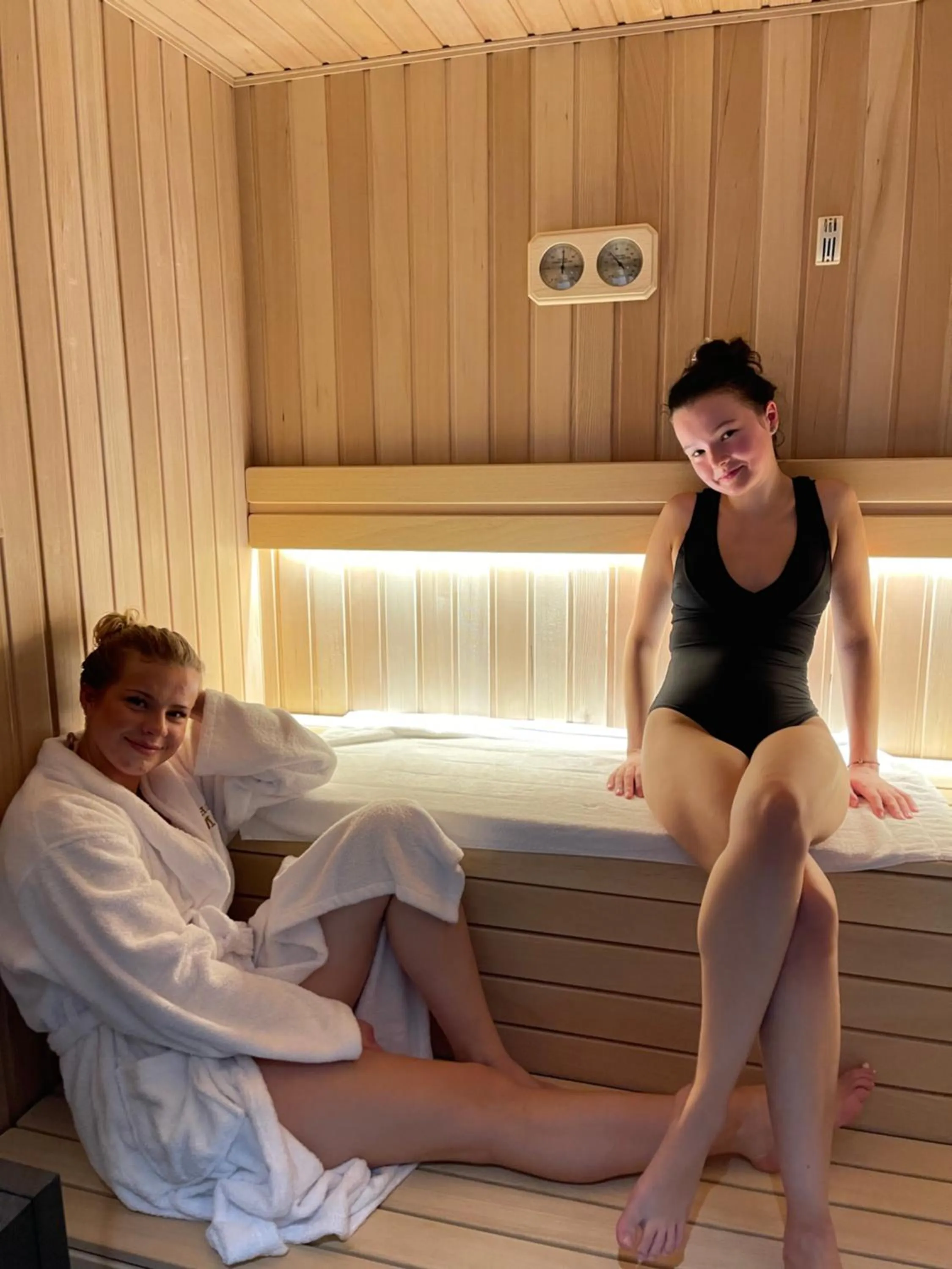 Sauna in Moris Boutique Beach Hotel