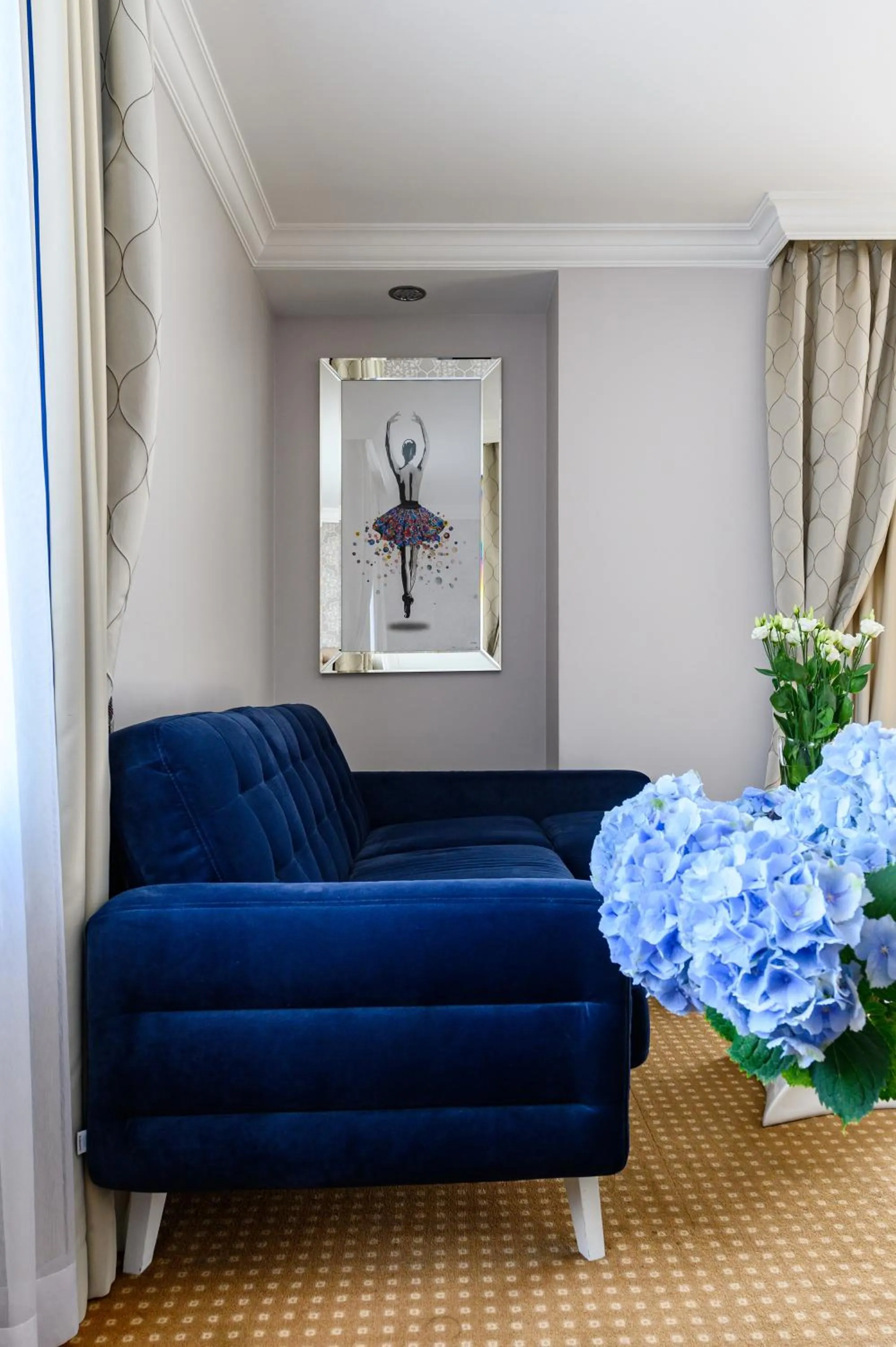 Seating area in Moris Boutique Beach Hotel