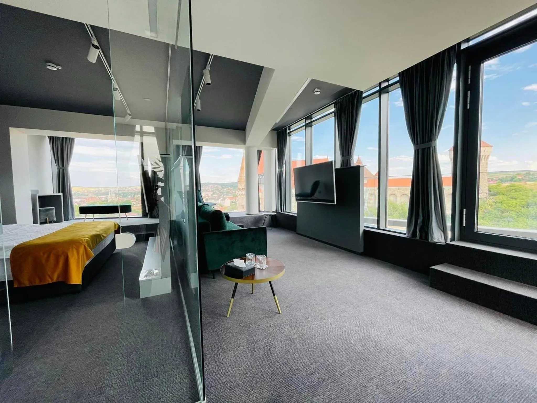 Seating area, Bed in WERK Hotel & SPA