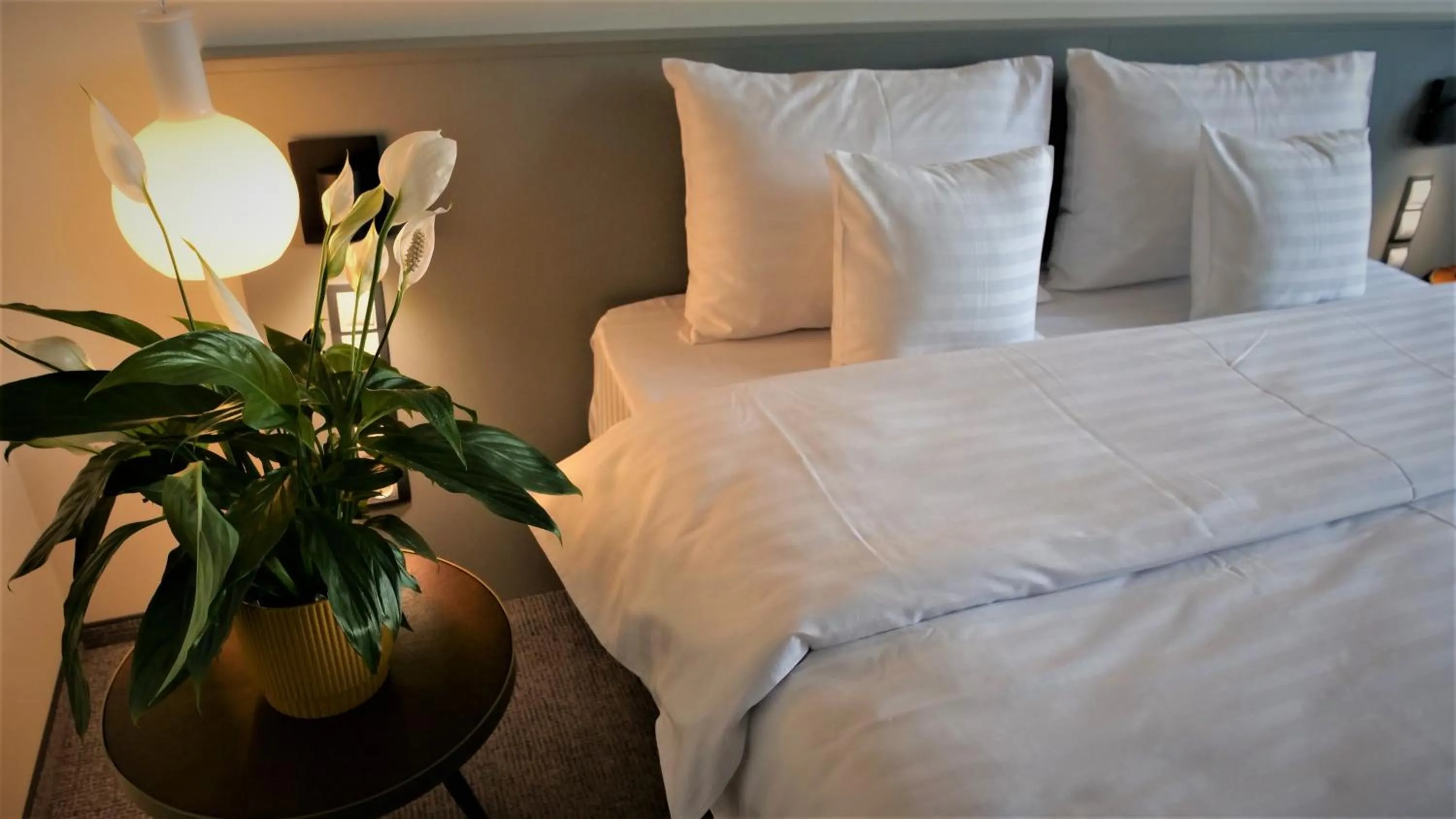 Bed in WERK Hotel & SPA