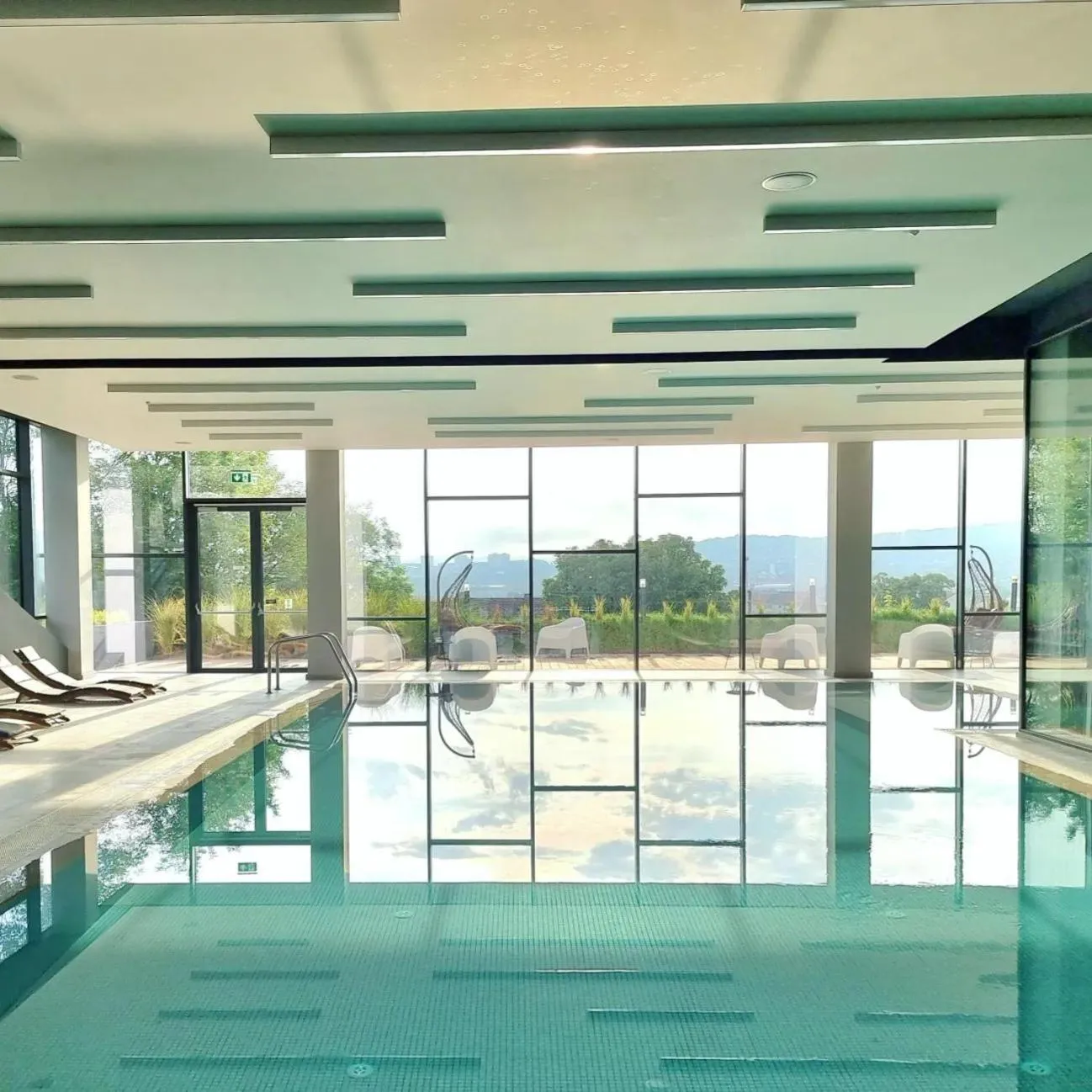 Swimming pool in WERK Hotel & SPA