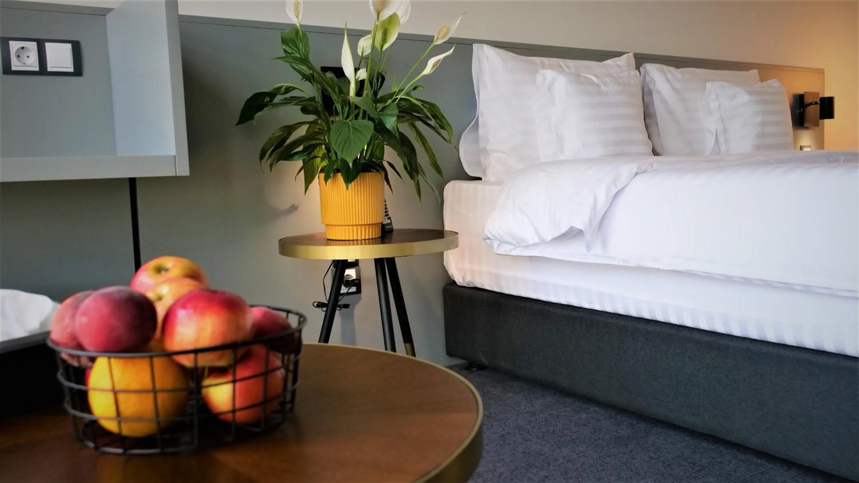 Bed in WERK Hotel & SPA