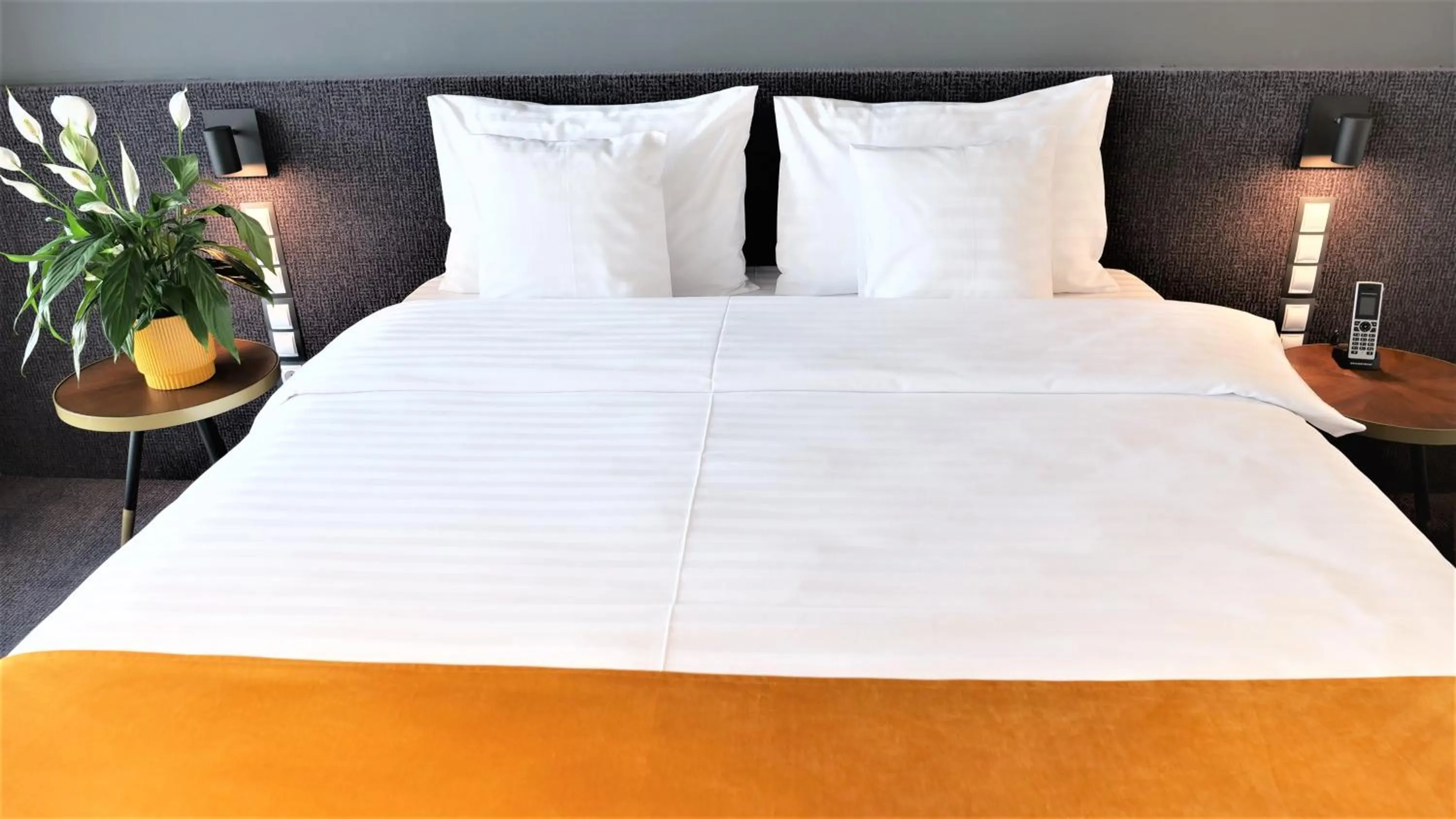 Bed in WERK Hotel & SPA