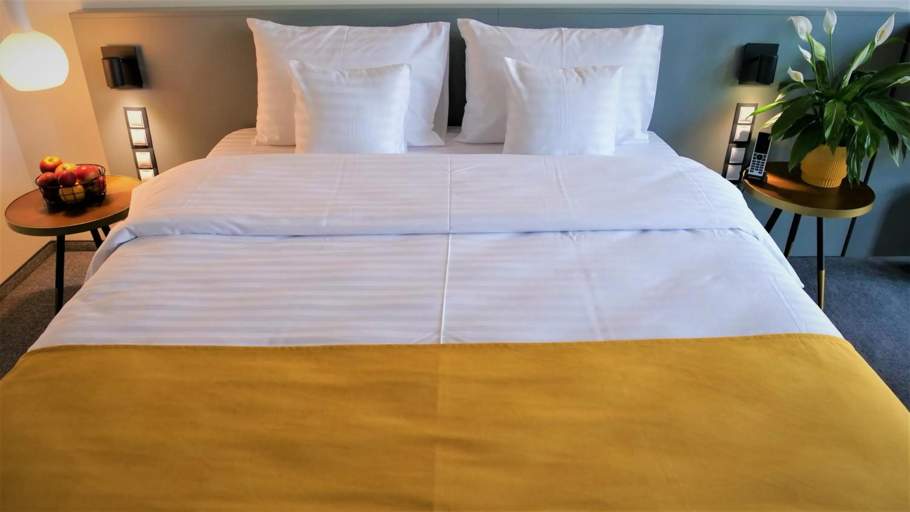 Bed in WERK Hotel & SPA