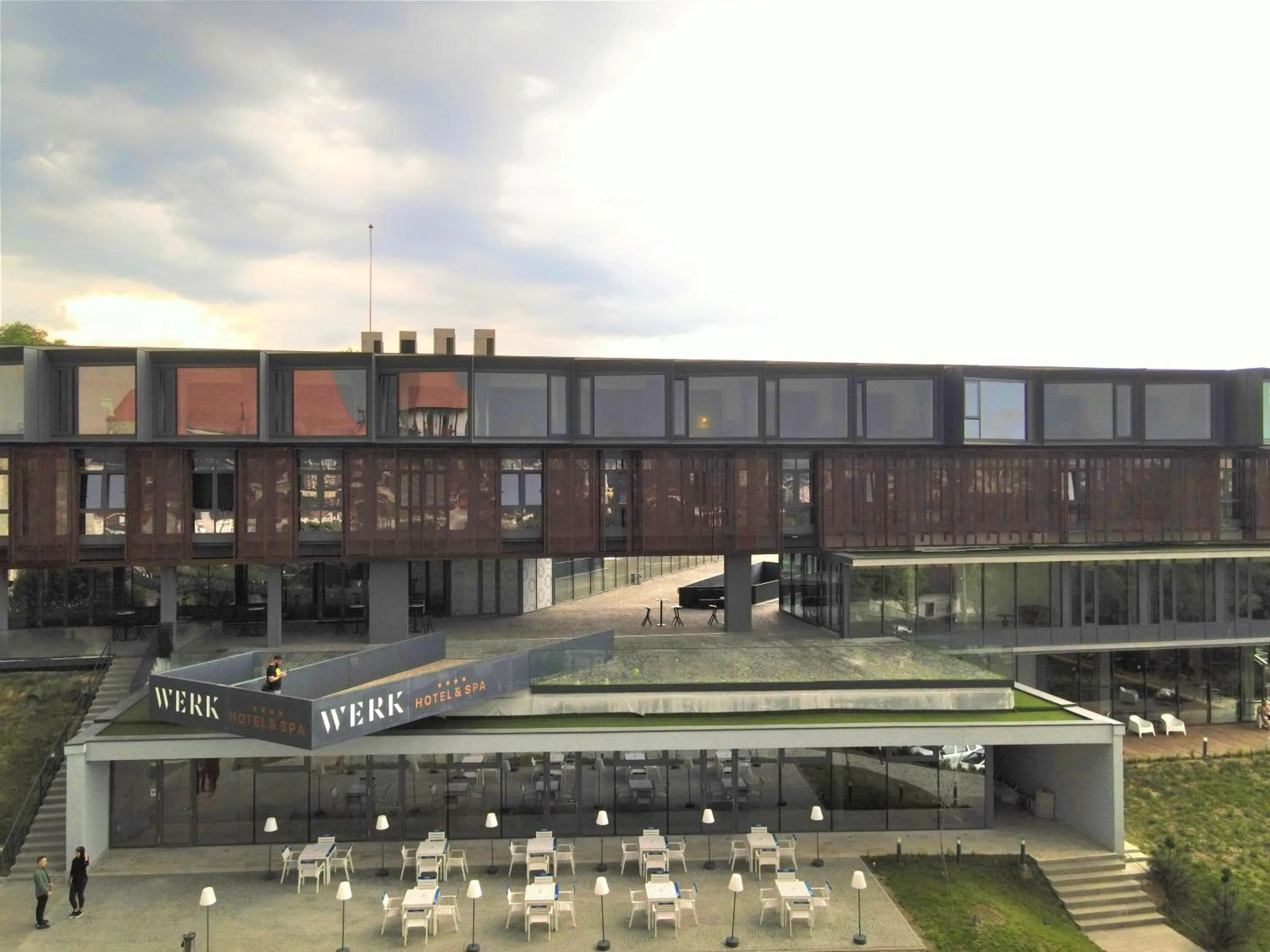 Property building in WERK Hotel & SPA