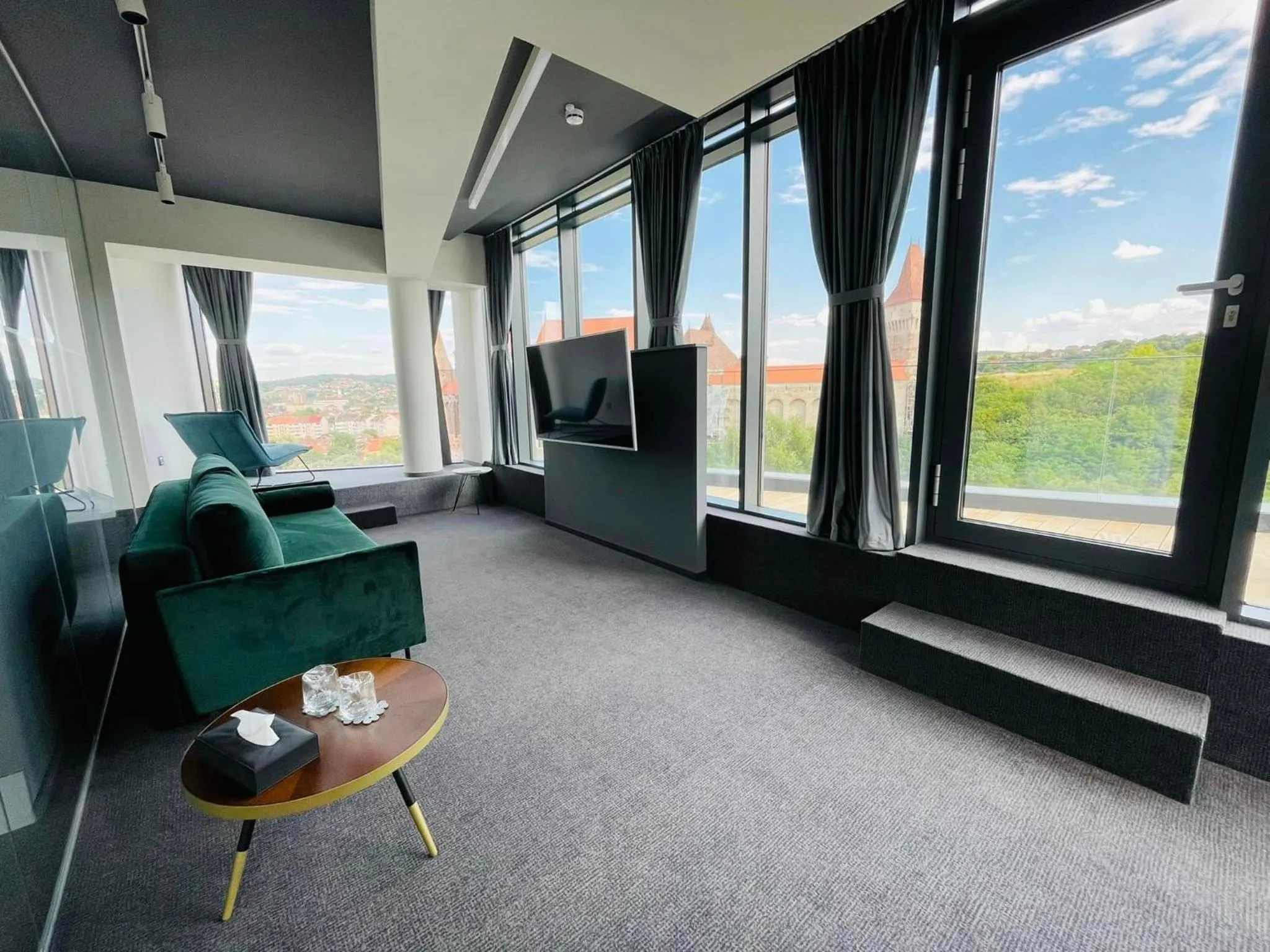 Seating area in WERK Hotel & SPA