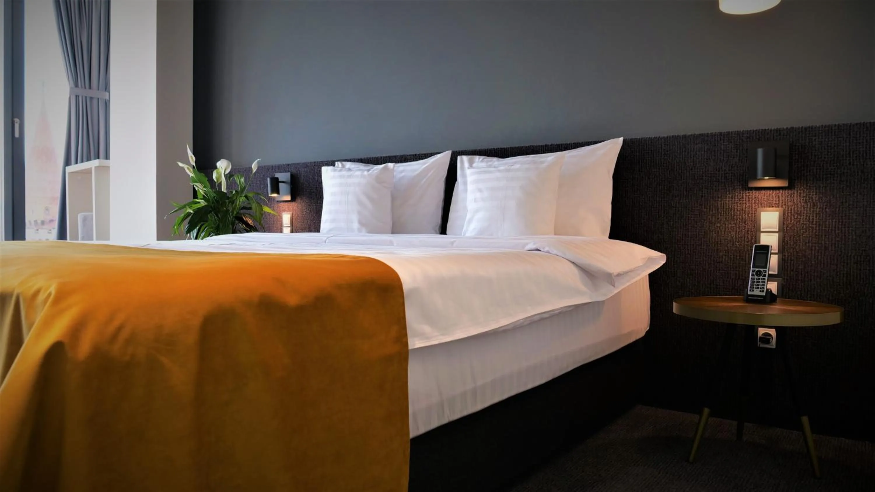 Bed in WERK Hotel & SPA