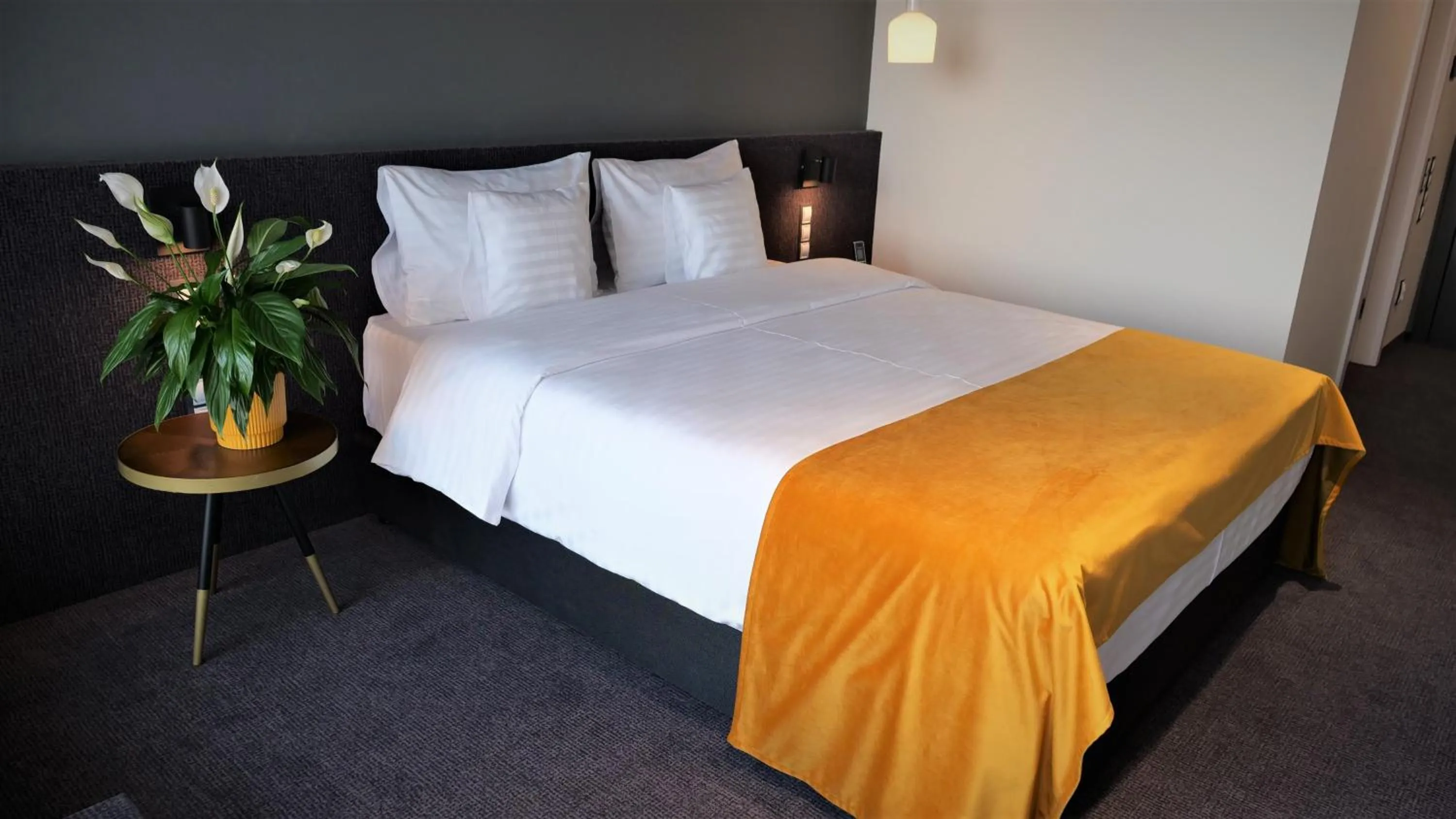 Bed in WERK Hotel & SPA