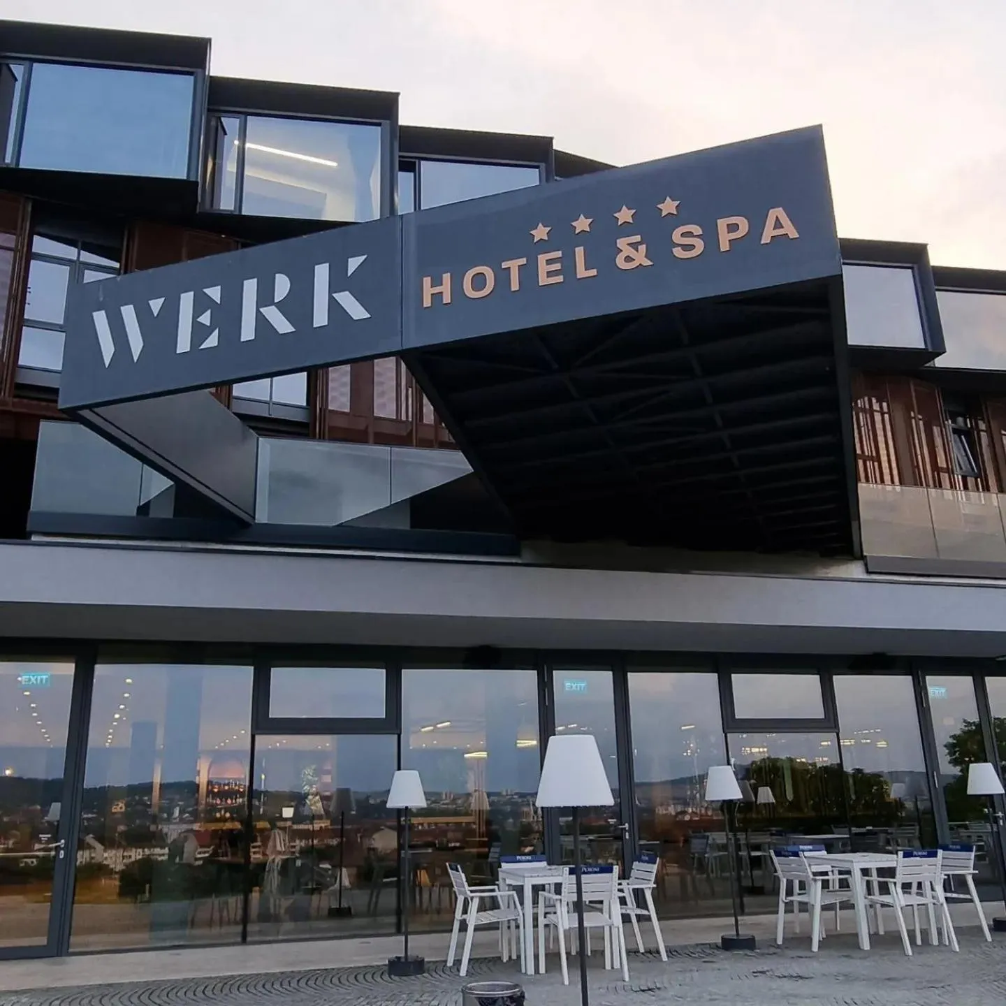 Property building in WERK Hotel & SPA