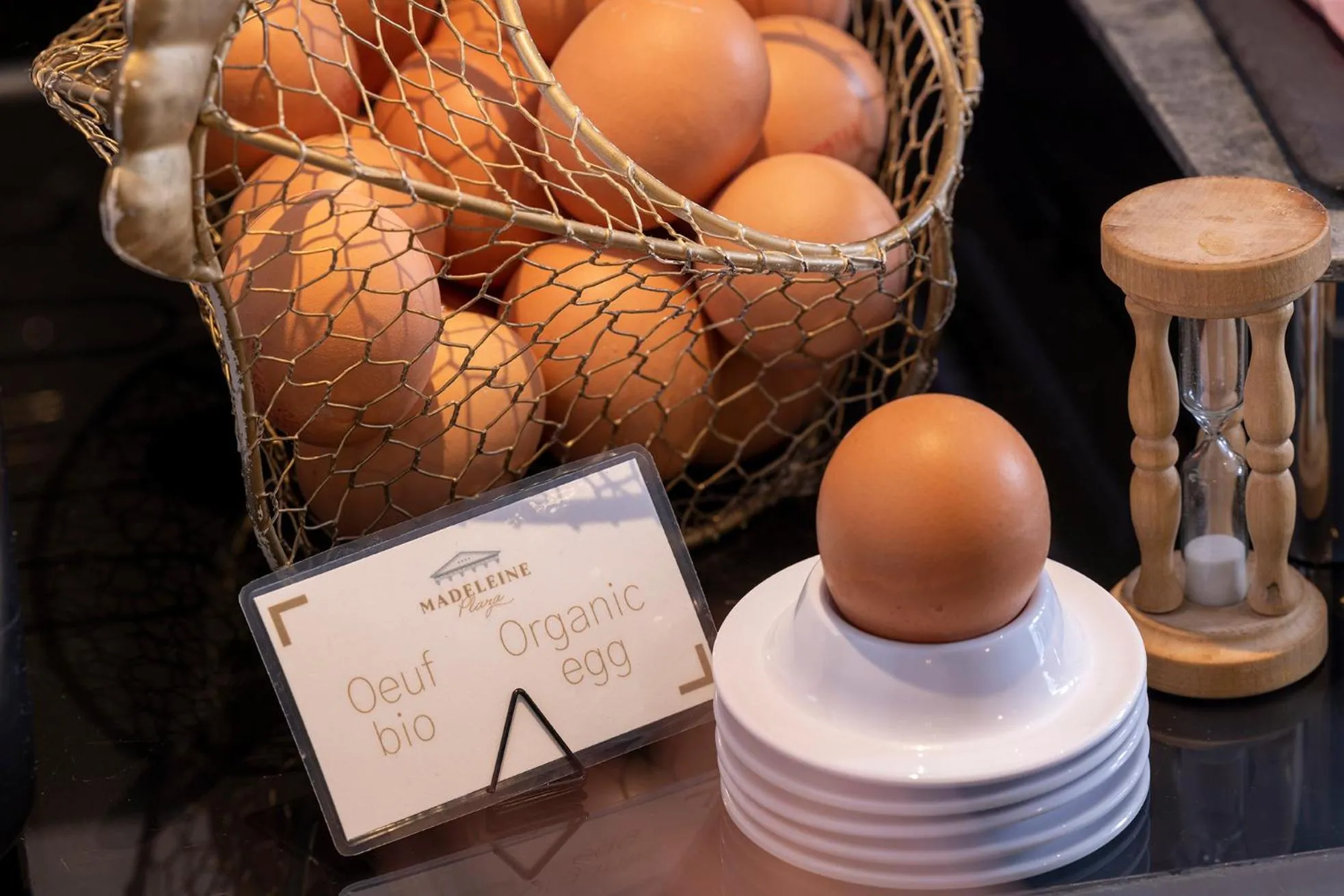 Food in Hôtel Madeleine Plaza