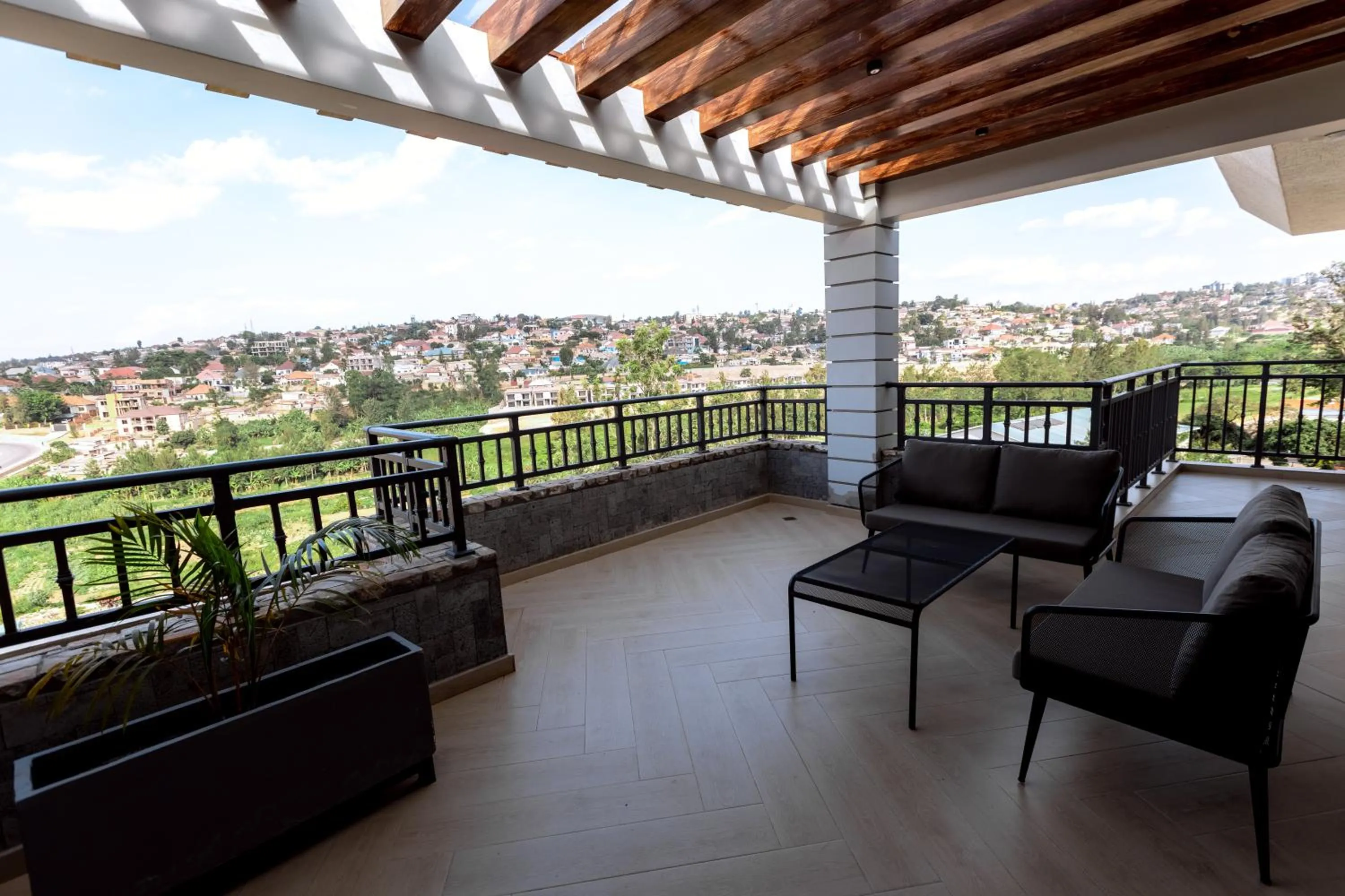 Patio in MAYA Residences Rwanda