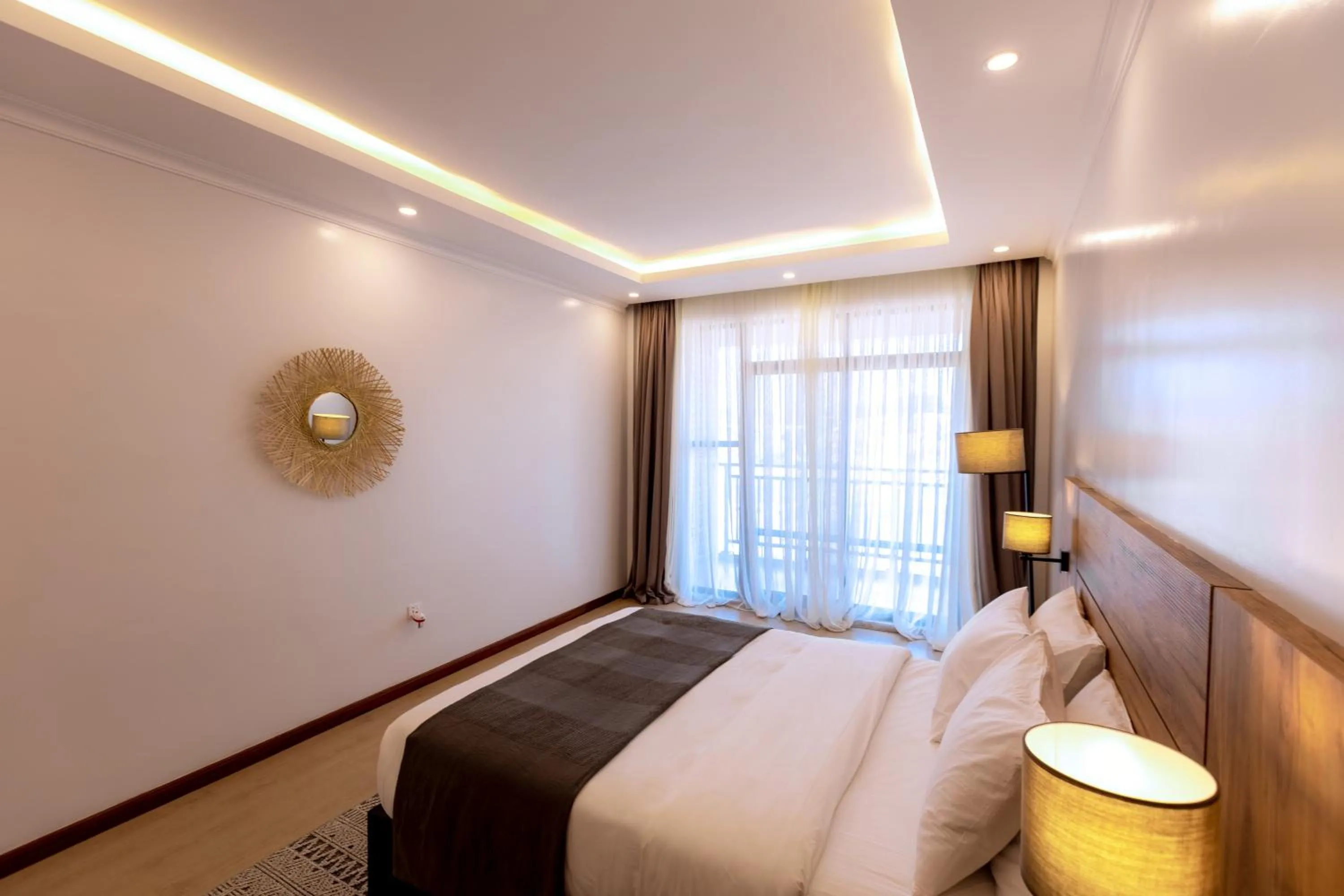 Bed in MAYA Residences Rwanda