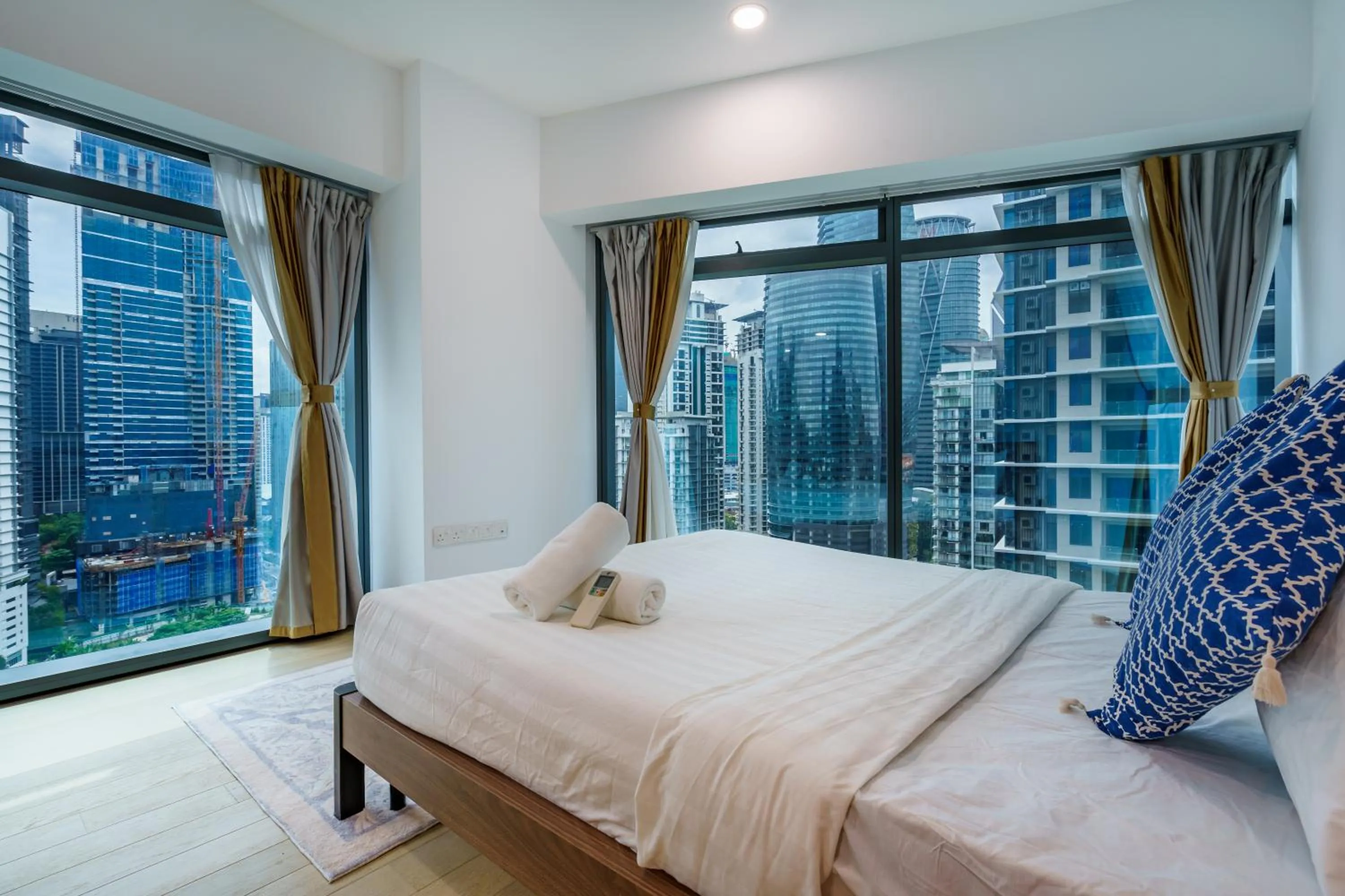 Bedroom, Bed in Eaton Residence KLCC