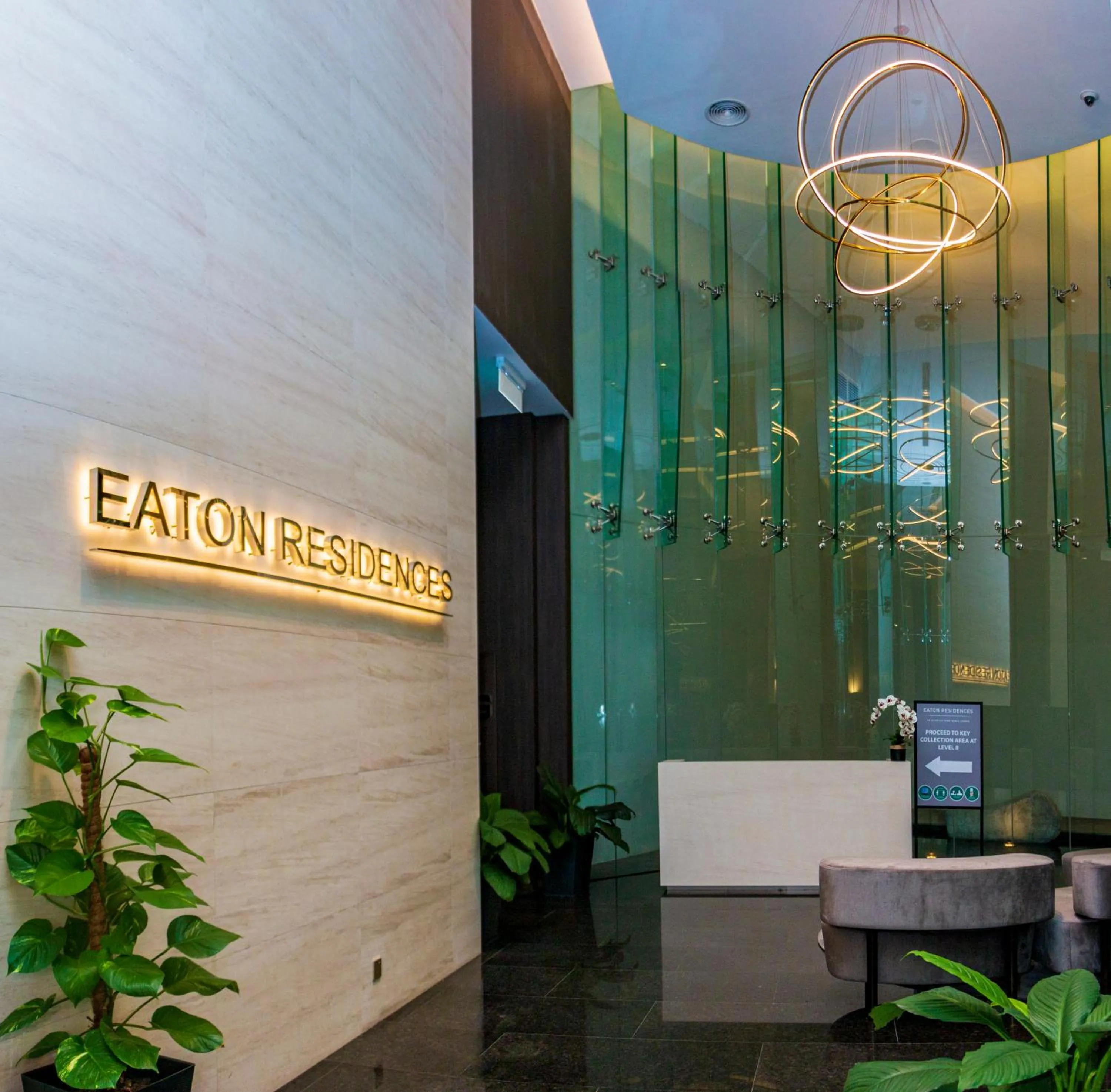 Lobby or reception in Eaton Residence KLCC