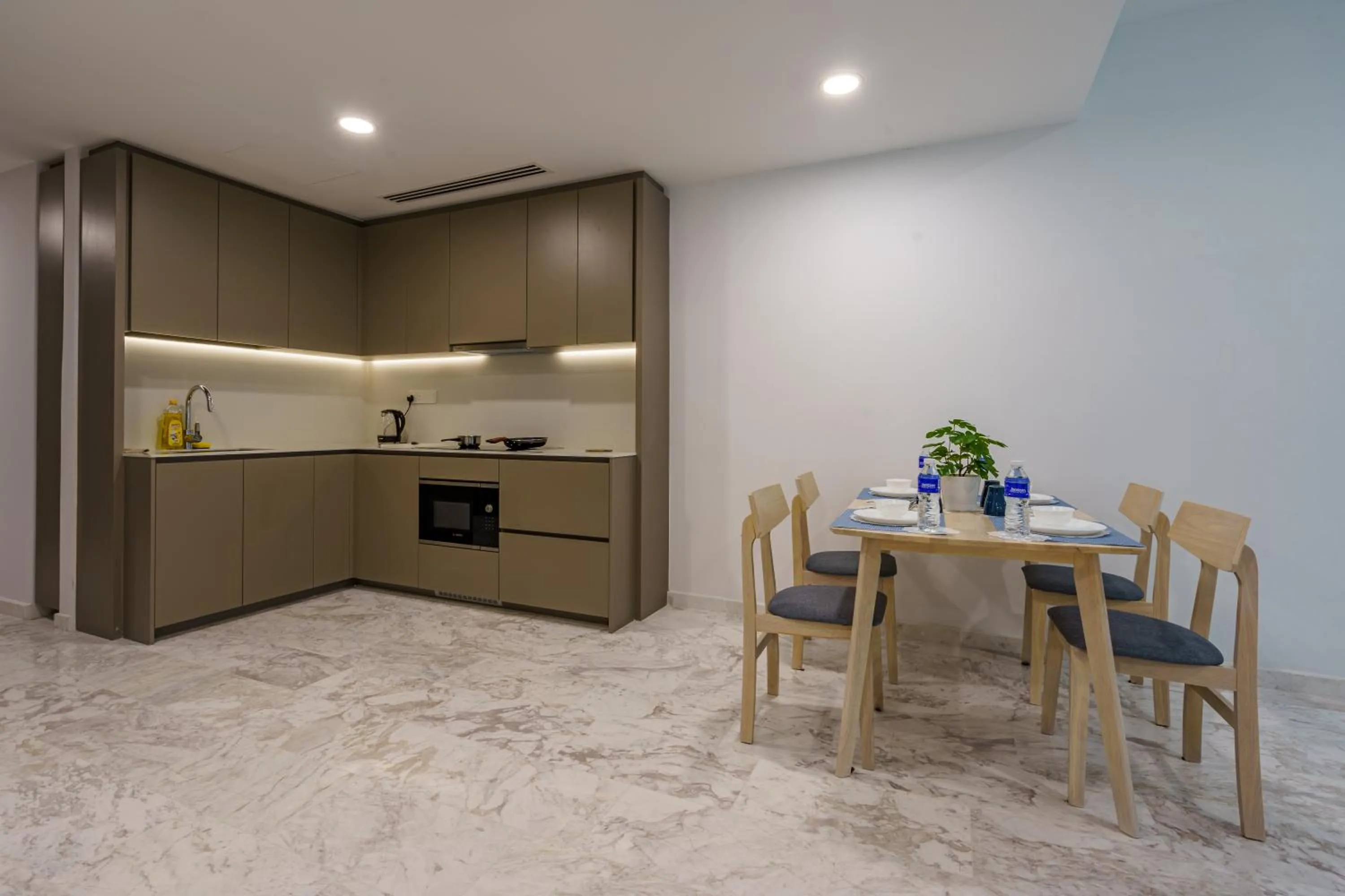 Dining area in Eaton Residence KLCC