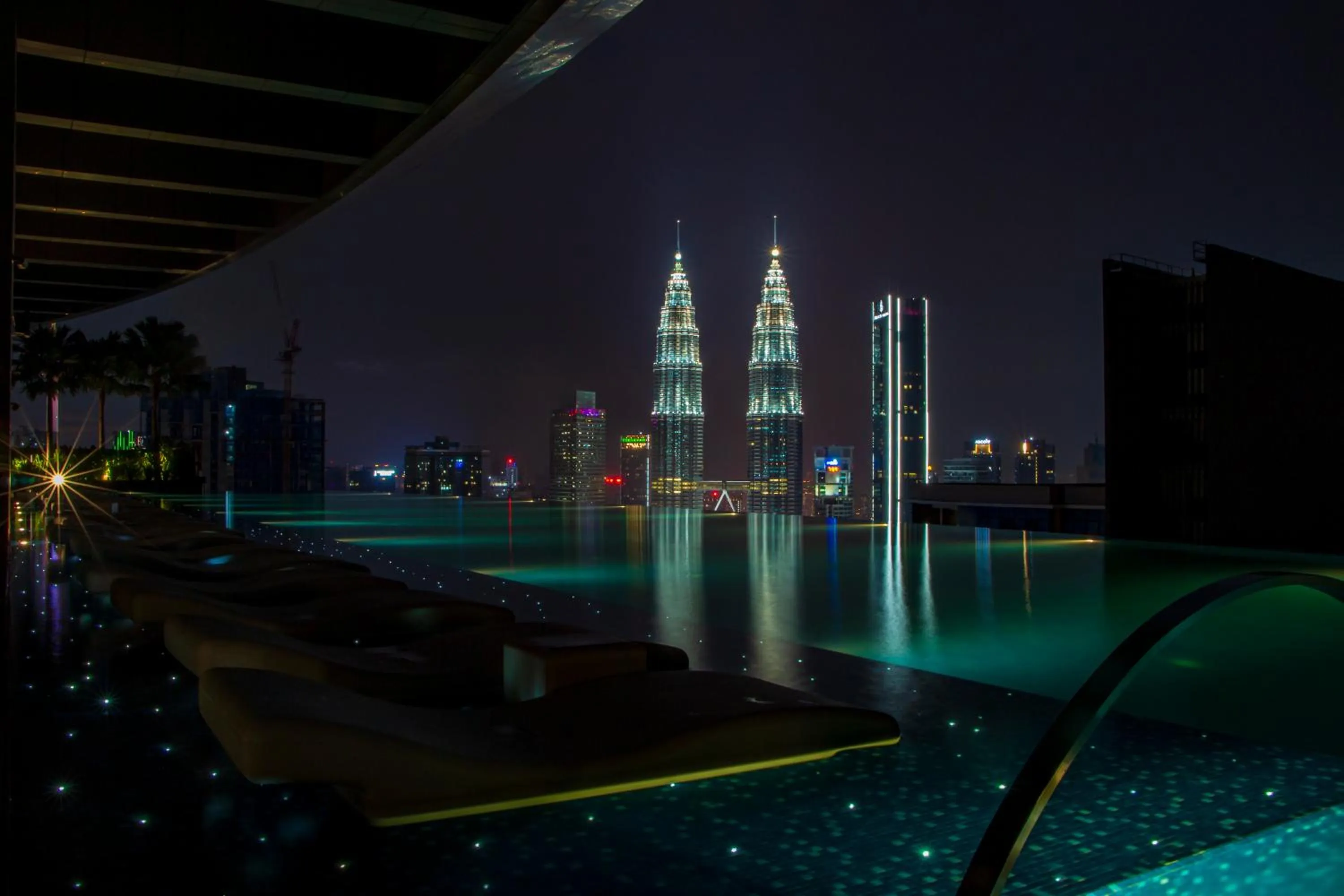 Swimming pool in Eaton Residence KLCC