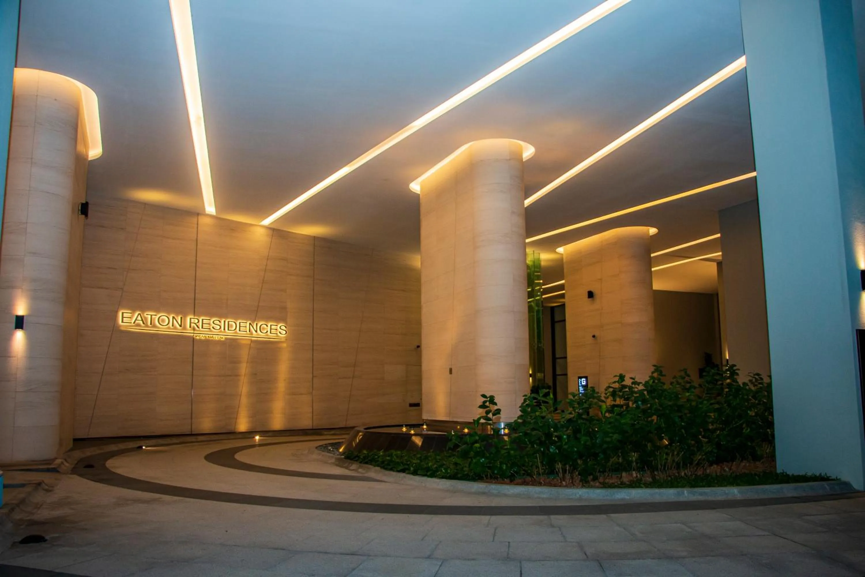 Facade/entrance in Eaton Residence KLCC