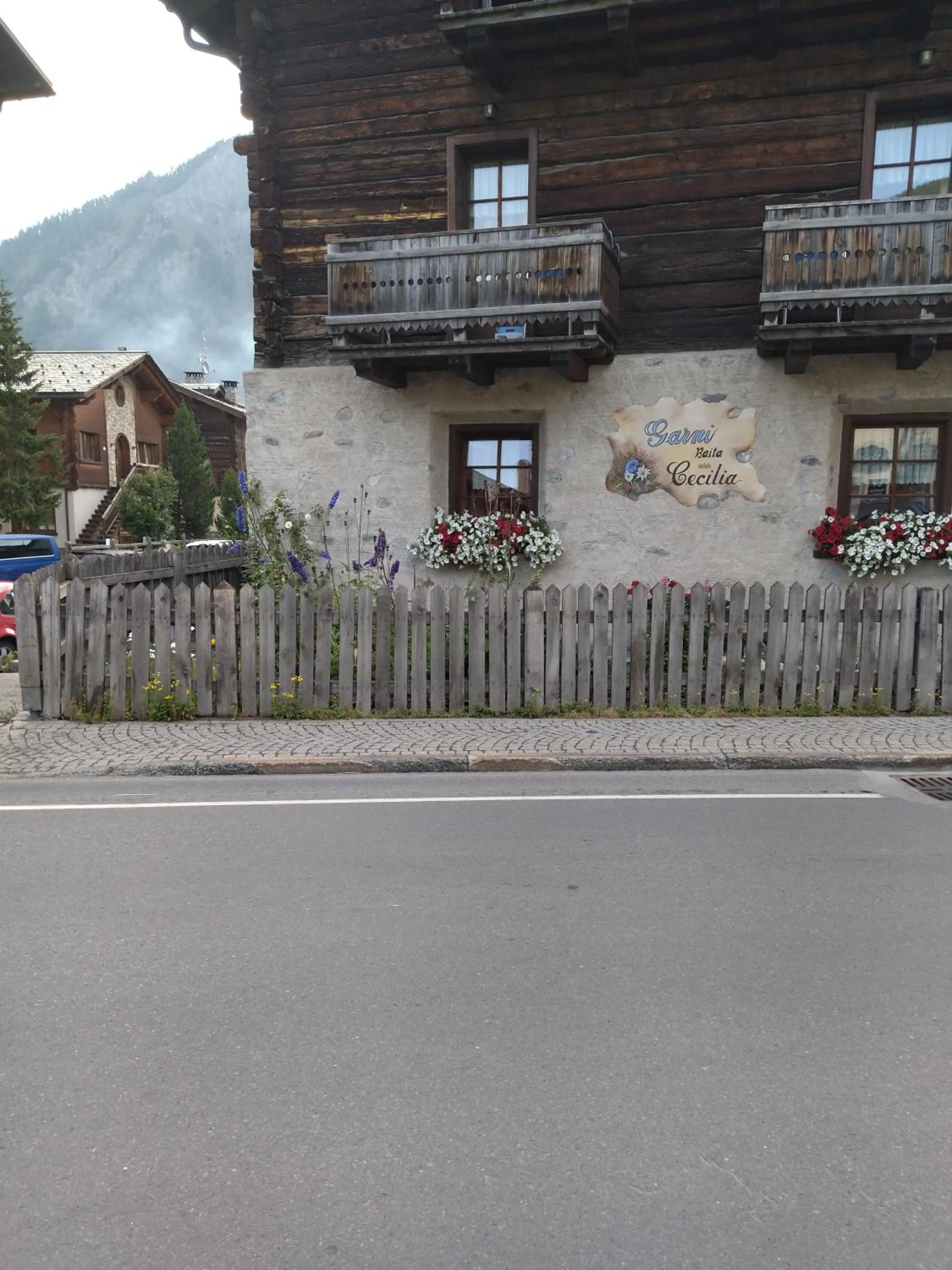 Property building in Garni Baita Cecilia