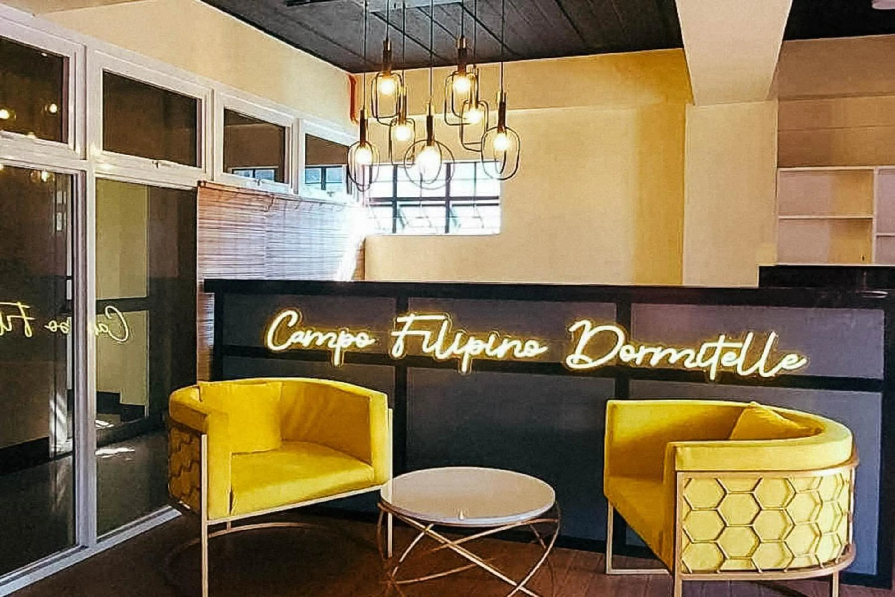 Lobby or reception in Campo Filipino Dormitelle powered by Cocotel