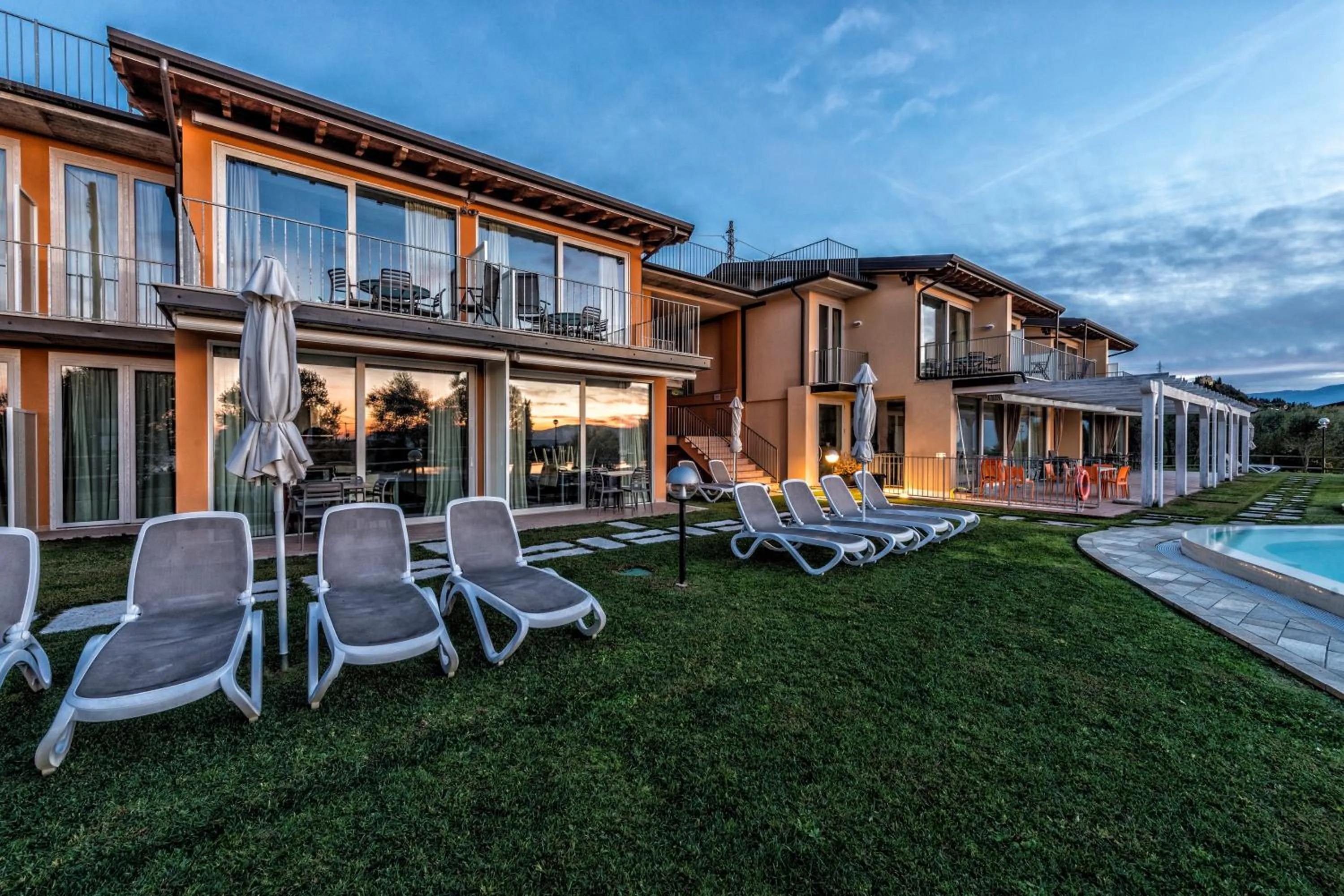 Garden in La Chioma di Berenice Garda Residence